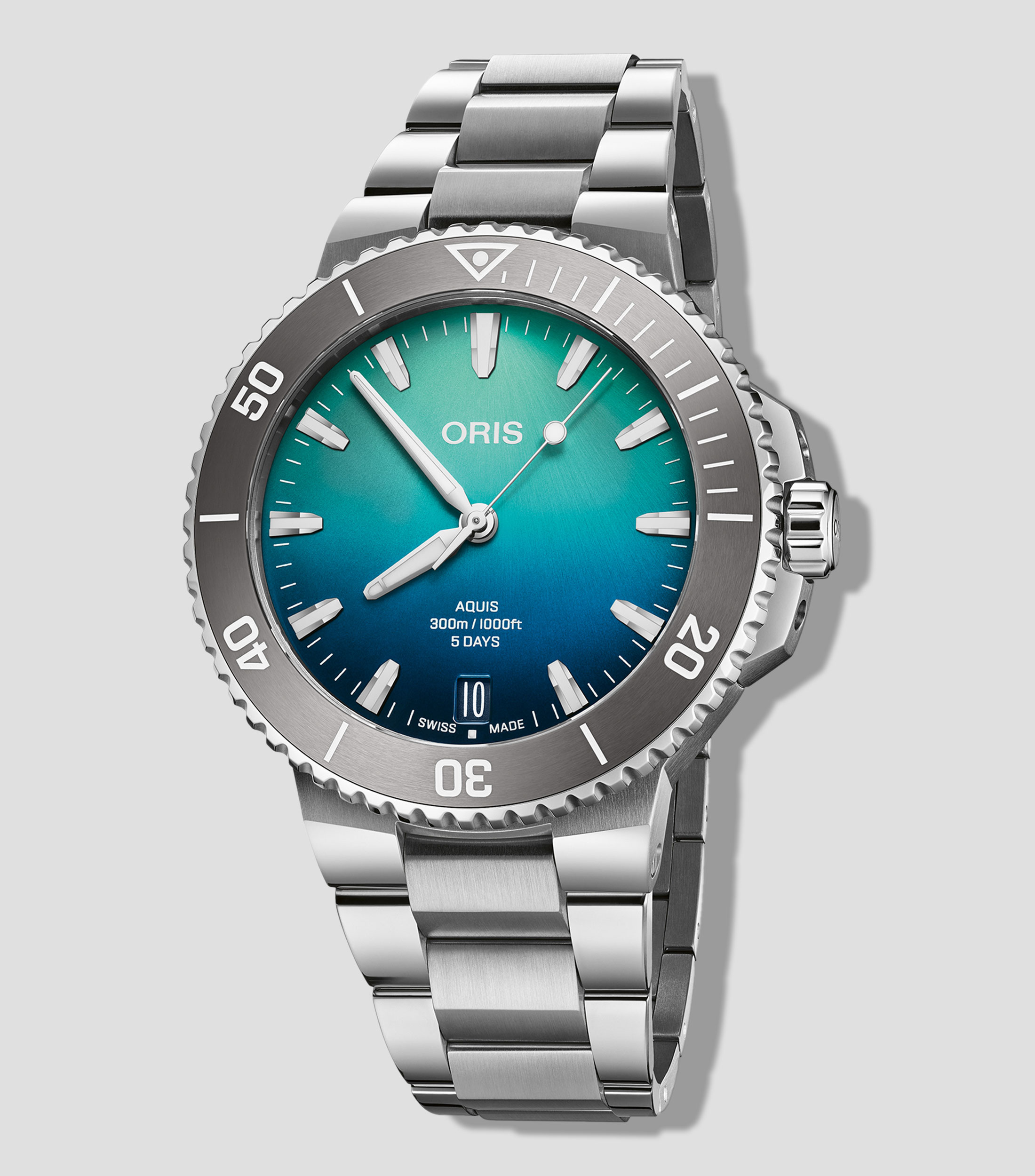 Reloj para Hombre Aquis Deportivo, Plateado