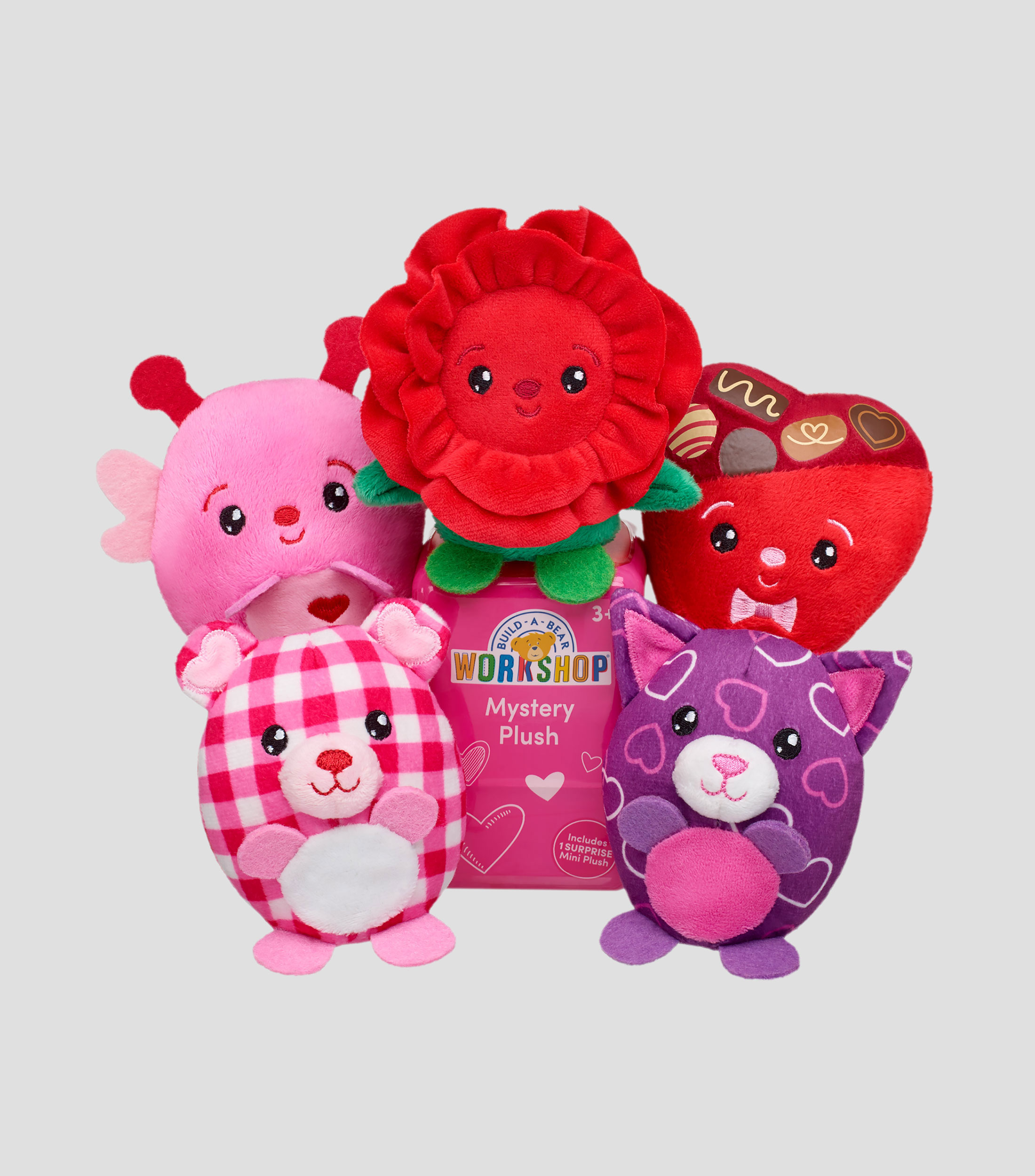 Muñeco De Peluche Caja Sorpresa