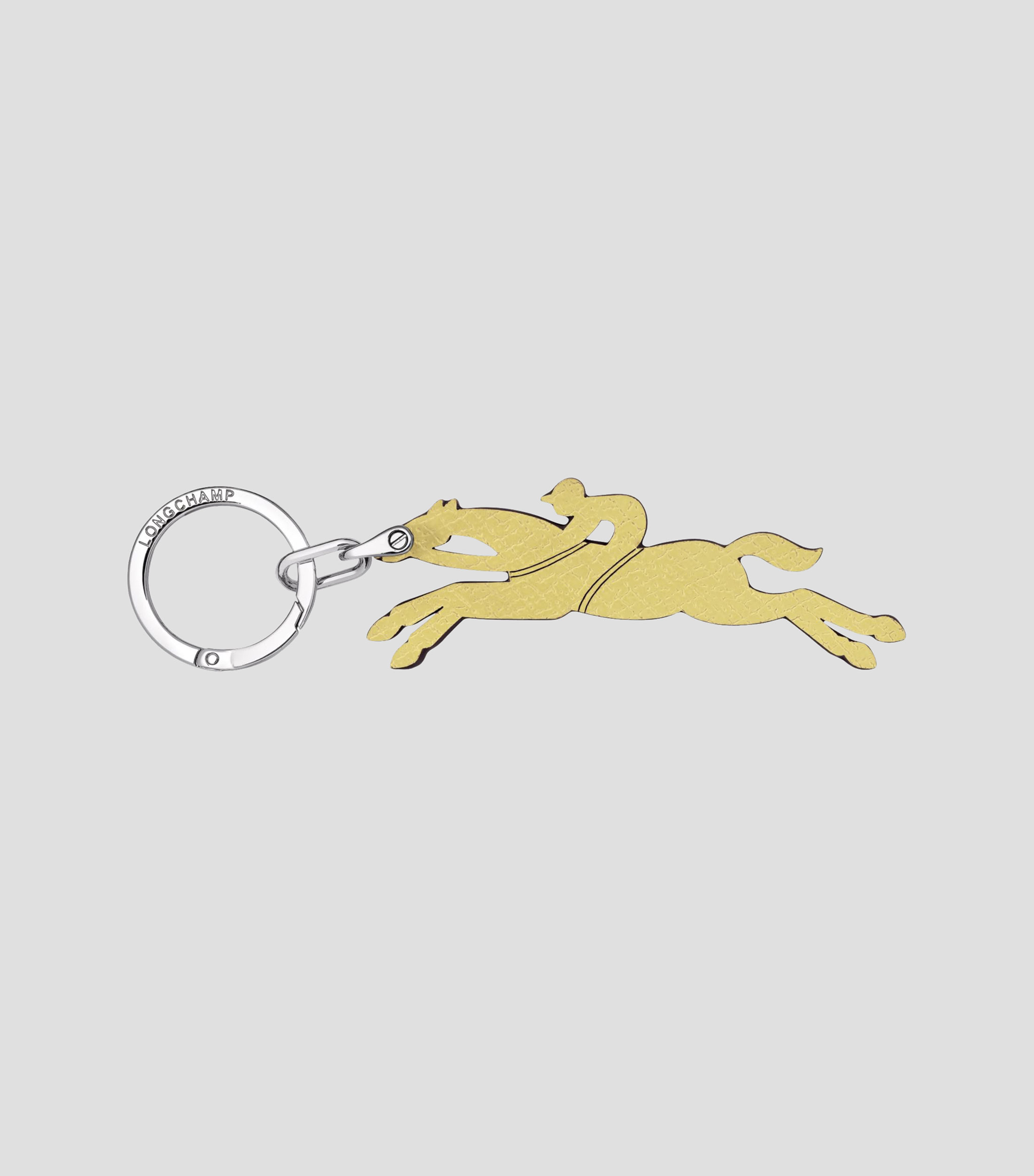 Llavero logo en cuero Mujer