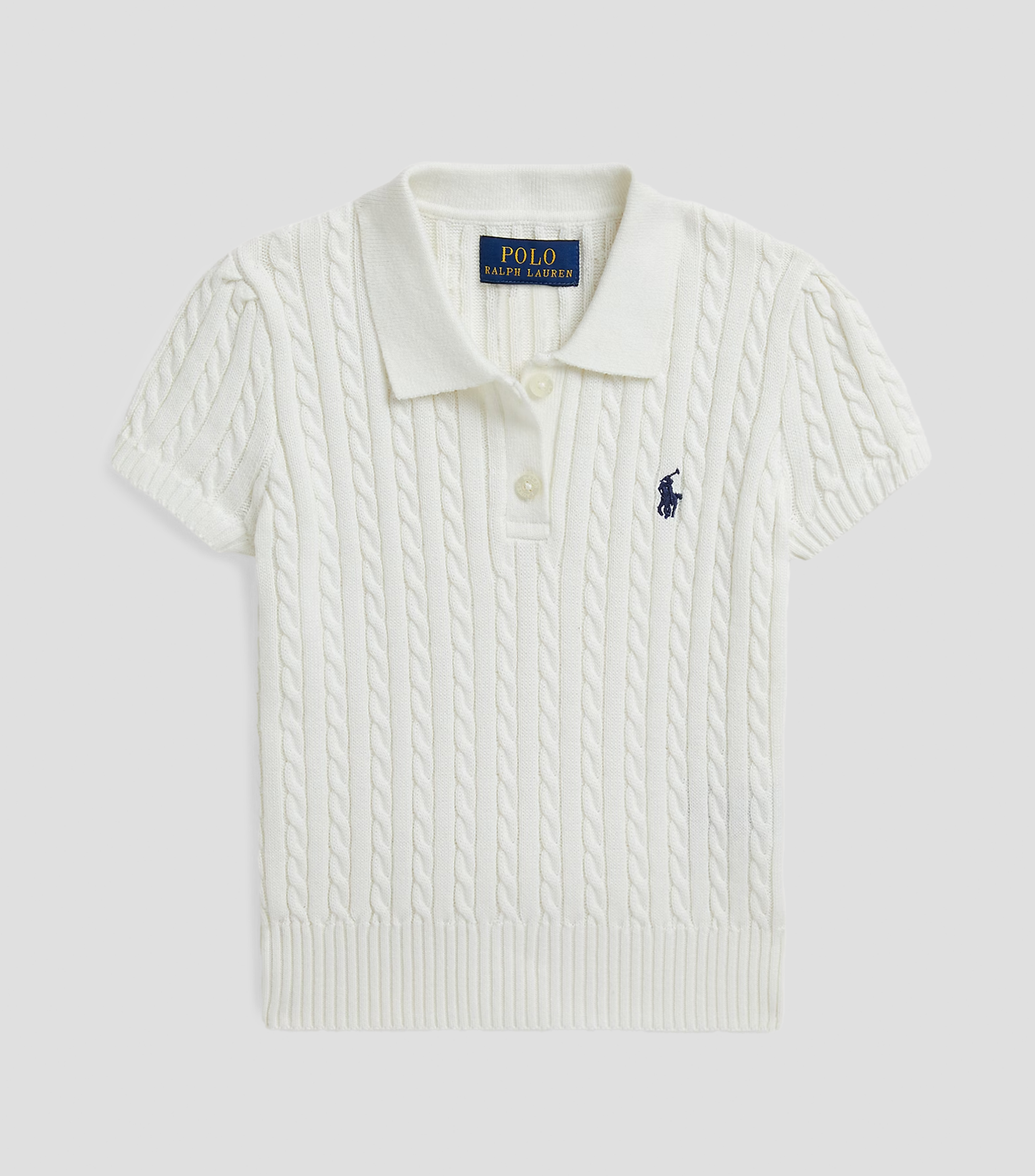 Playera tipo polo manga corta fantasía Niña