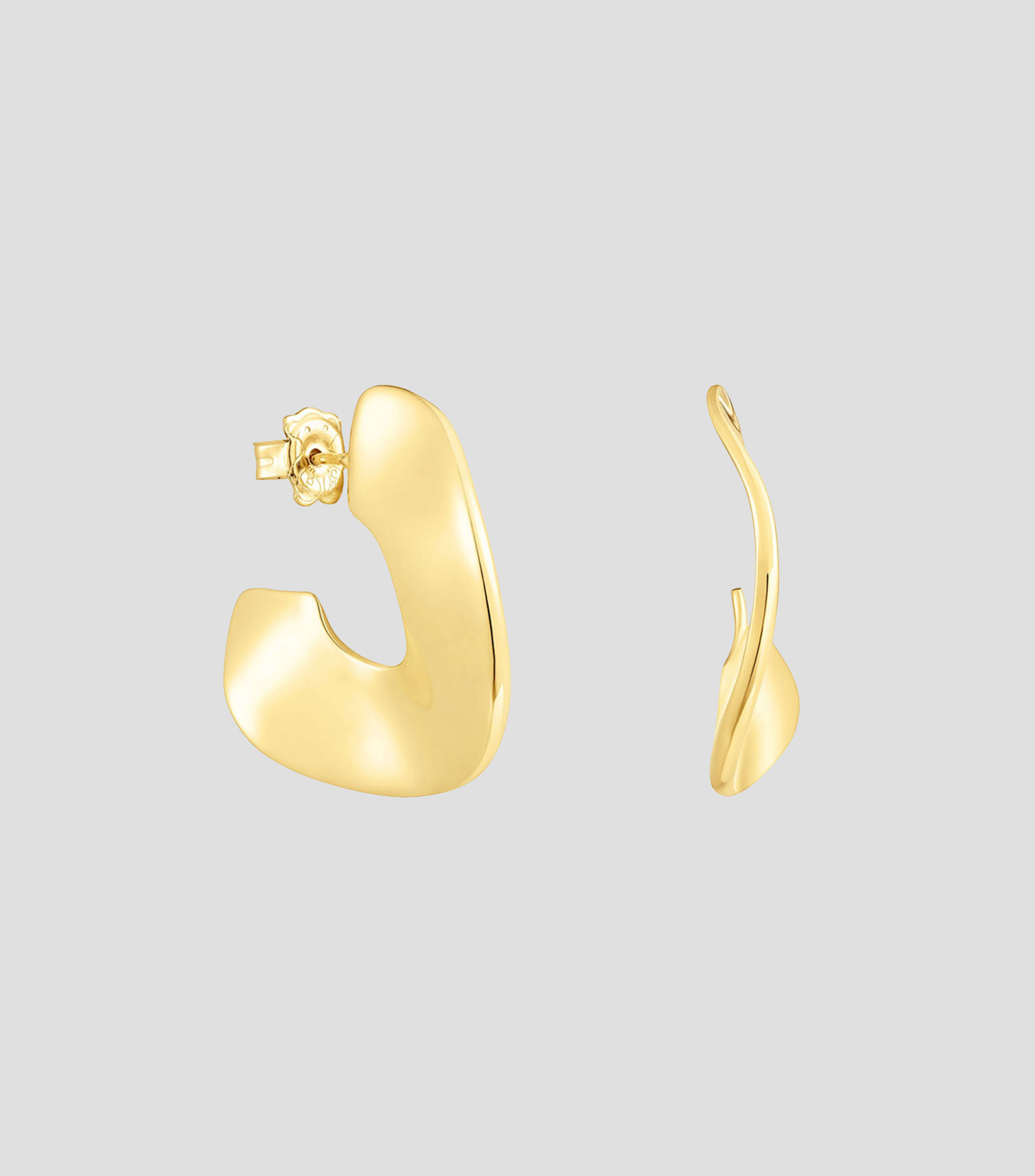 Pendientes de aro grande Mujer