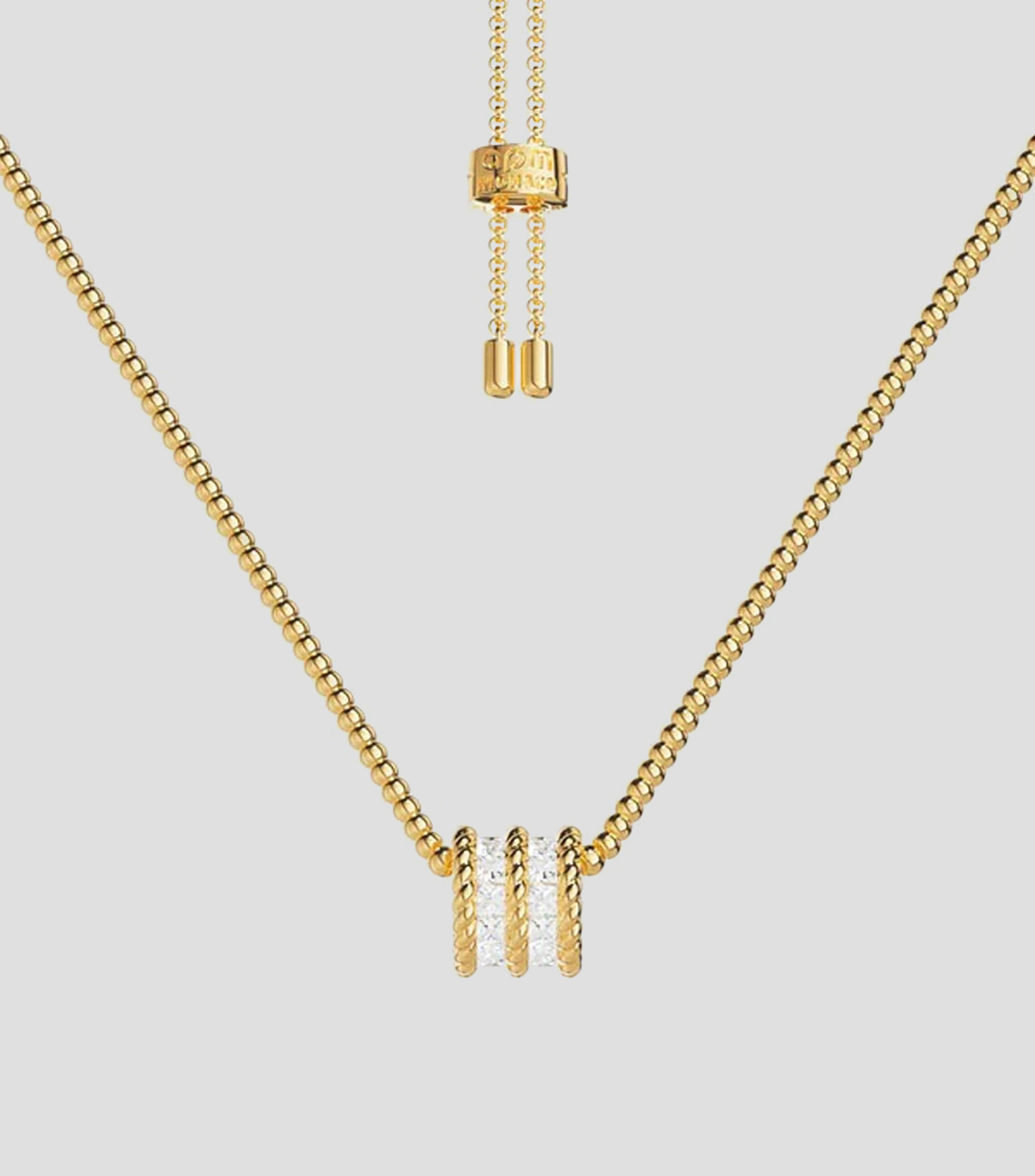 Collar ajustable Printemps con circonitas cúbicas Mujer