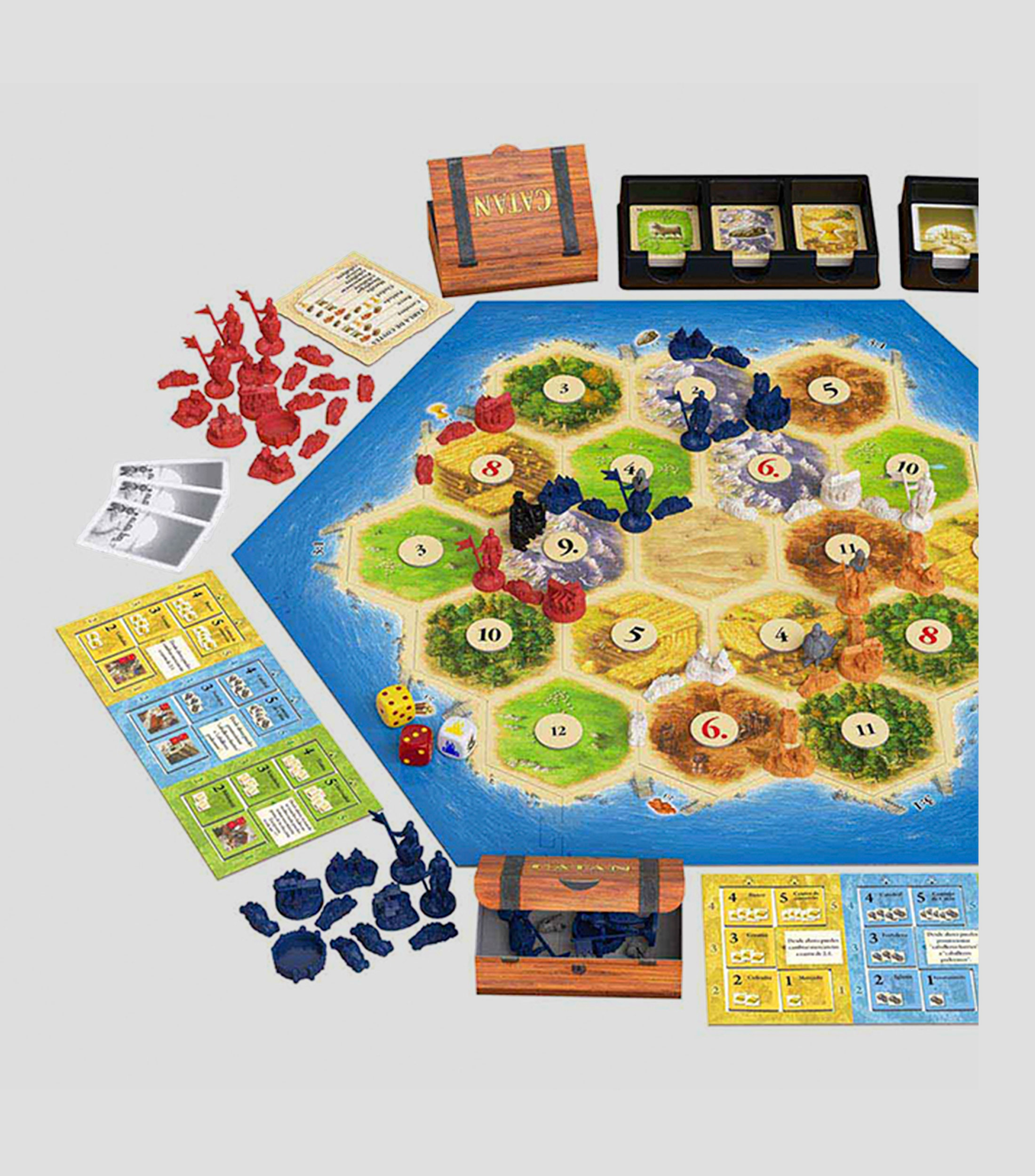 Juego de Mesa Catan: Expansión Ciudades y Caballeros