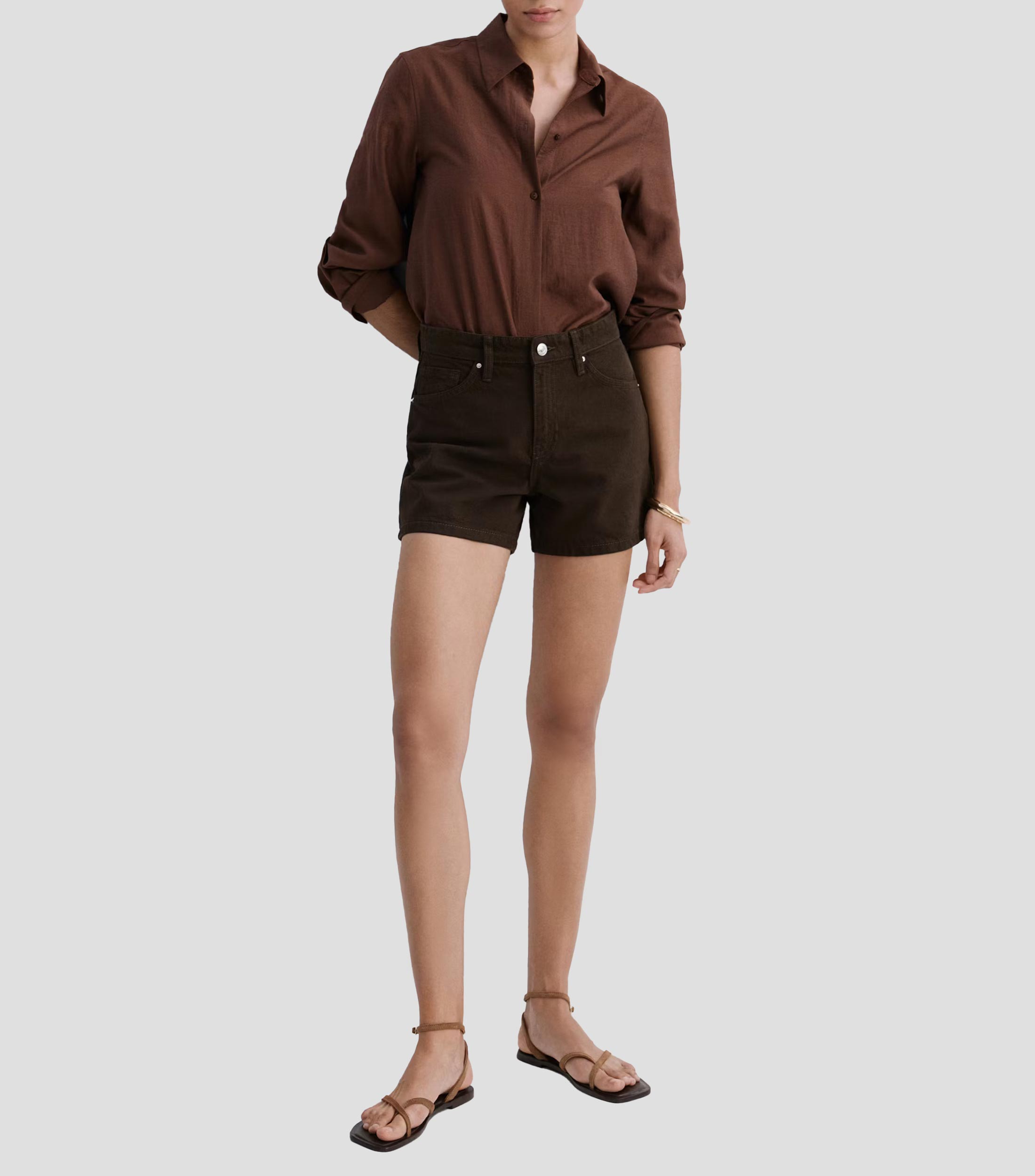 Short liso Mujer