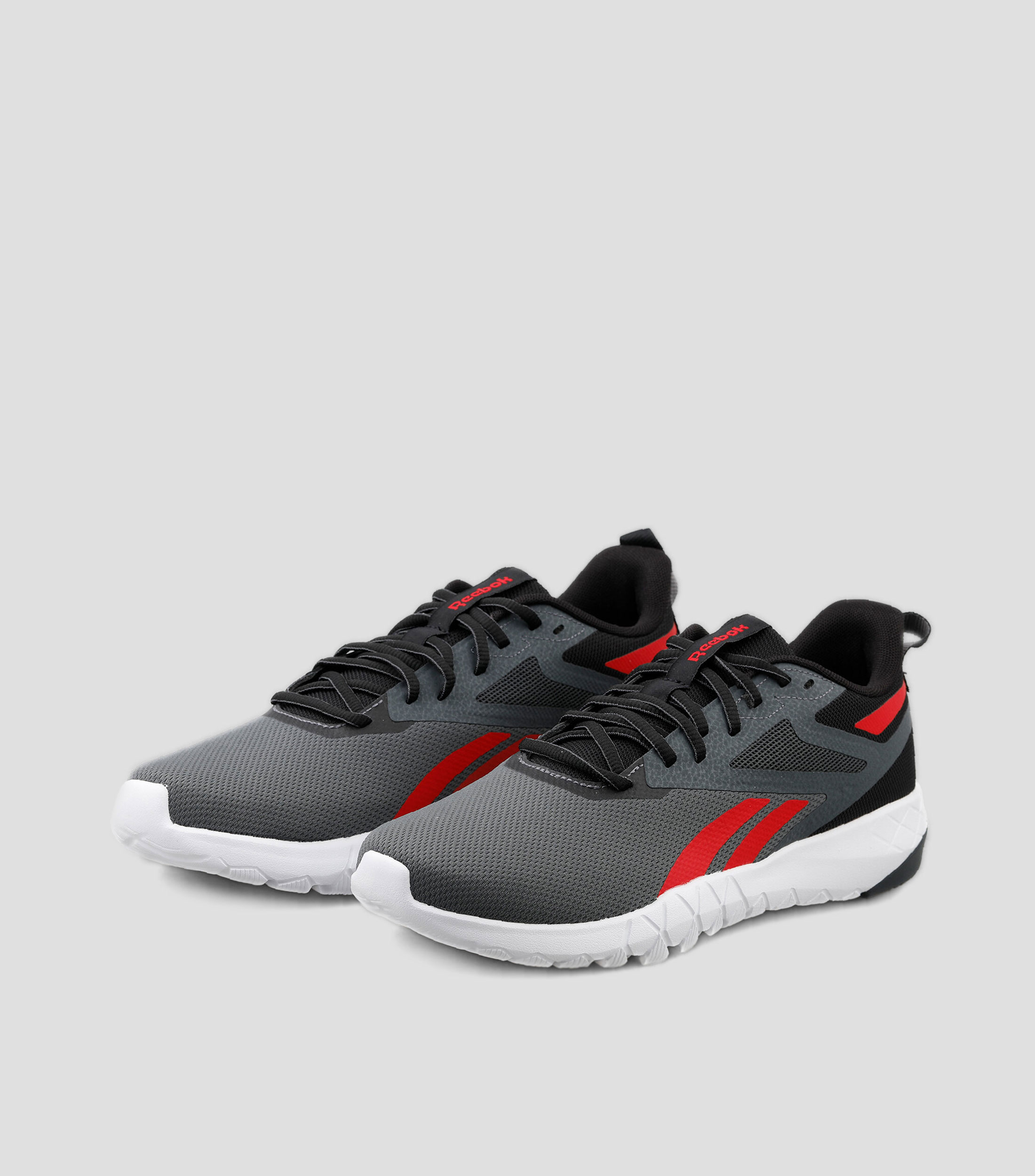 Tenis para entrenamiento Flexagon Force grises Hombre