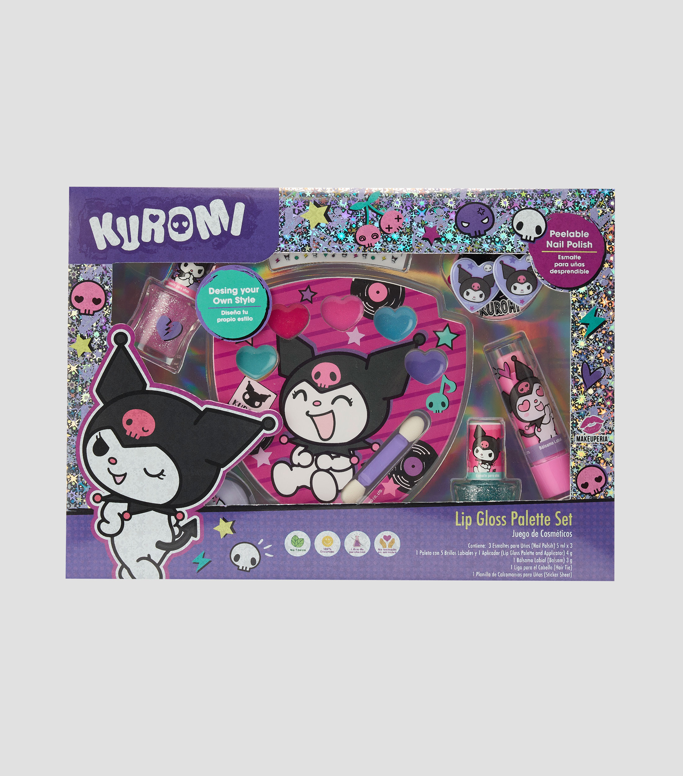 Set de Maquillaje para niña - Kuromi