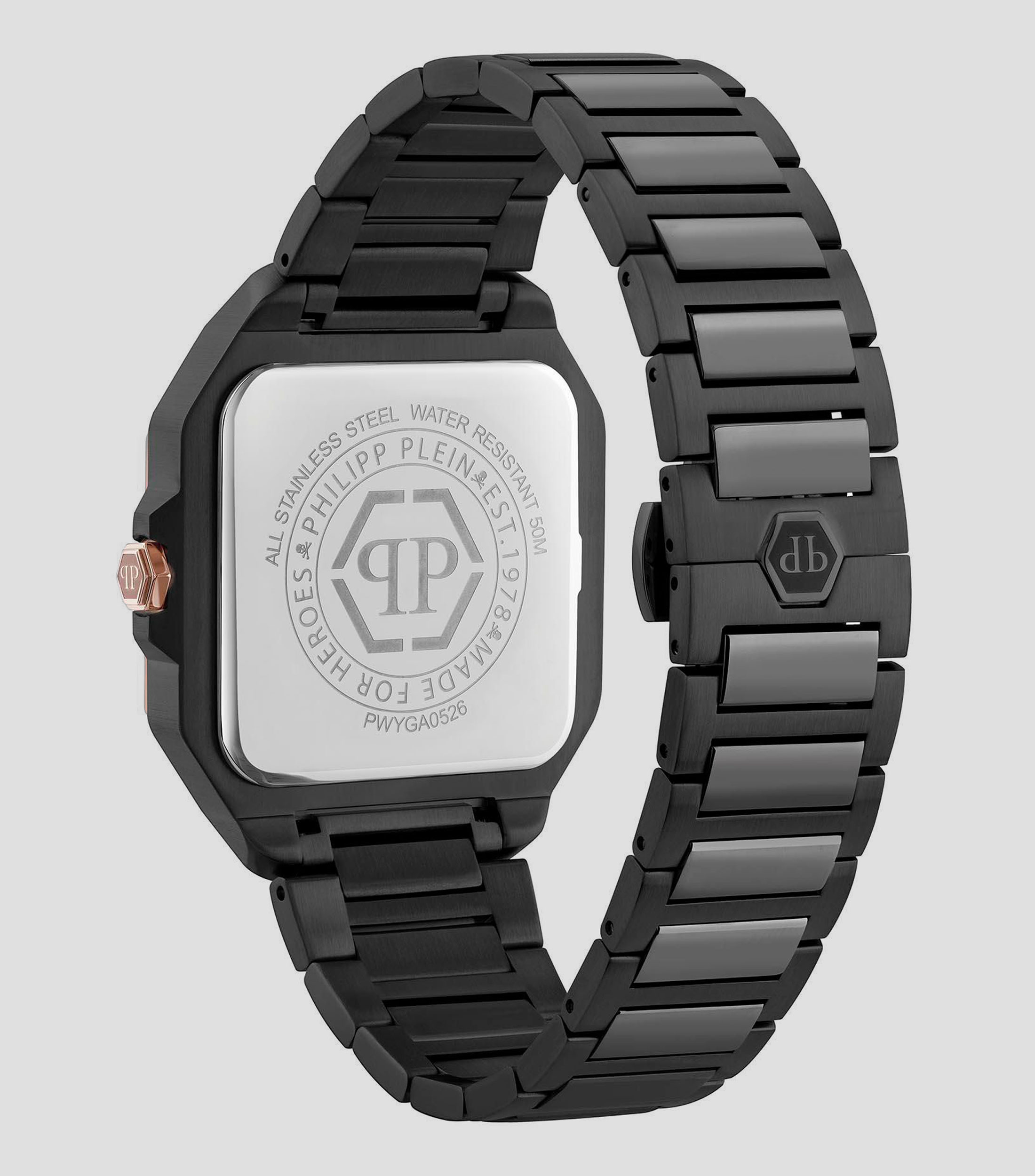 Reloj para Hombre Plein Edge casual, Negro