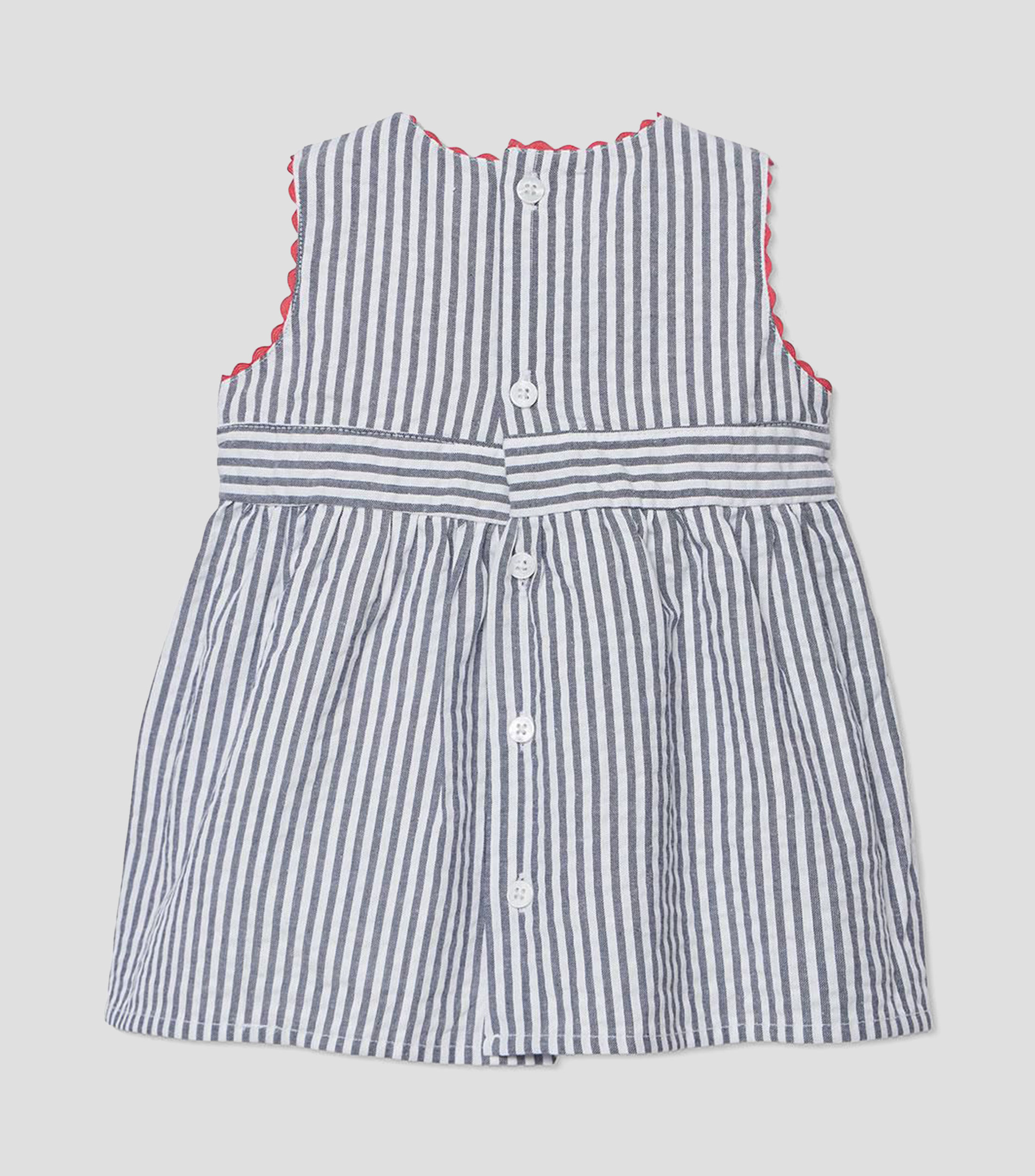 Vestido con rayas Bebé