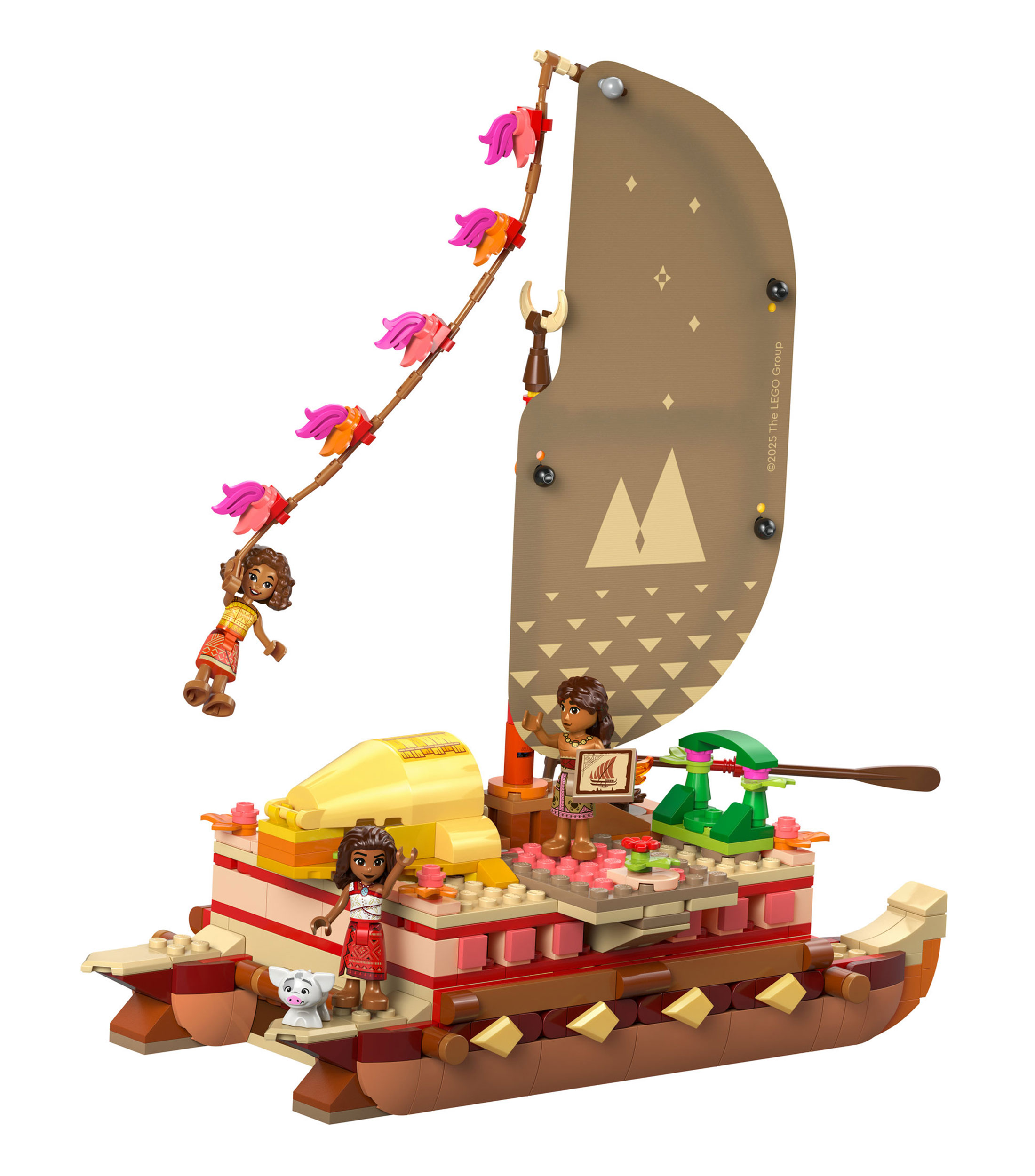 Lego Disney Canoa de Aventuras de Moana Juguete 43270