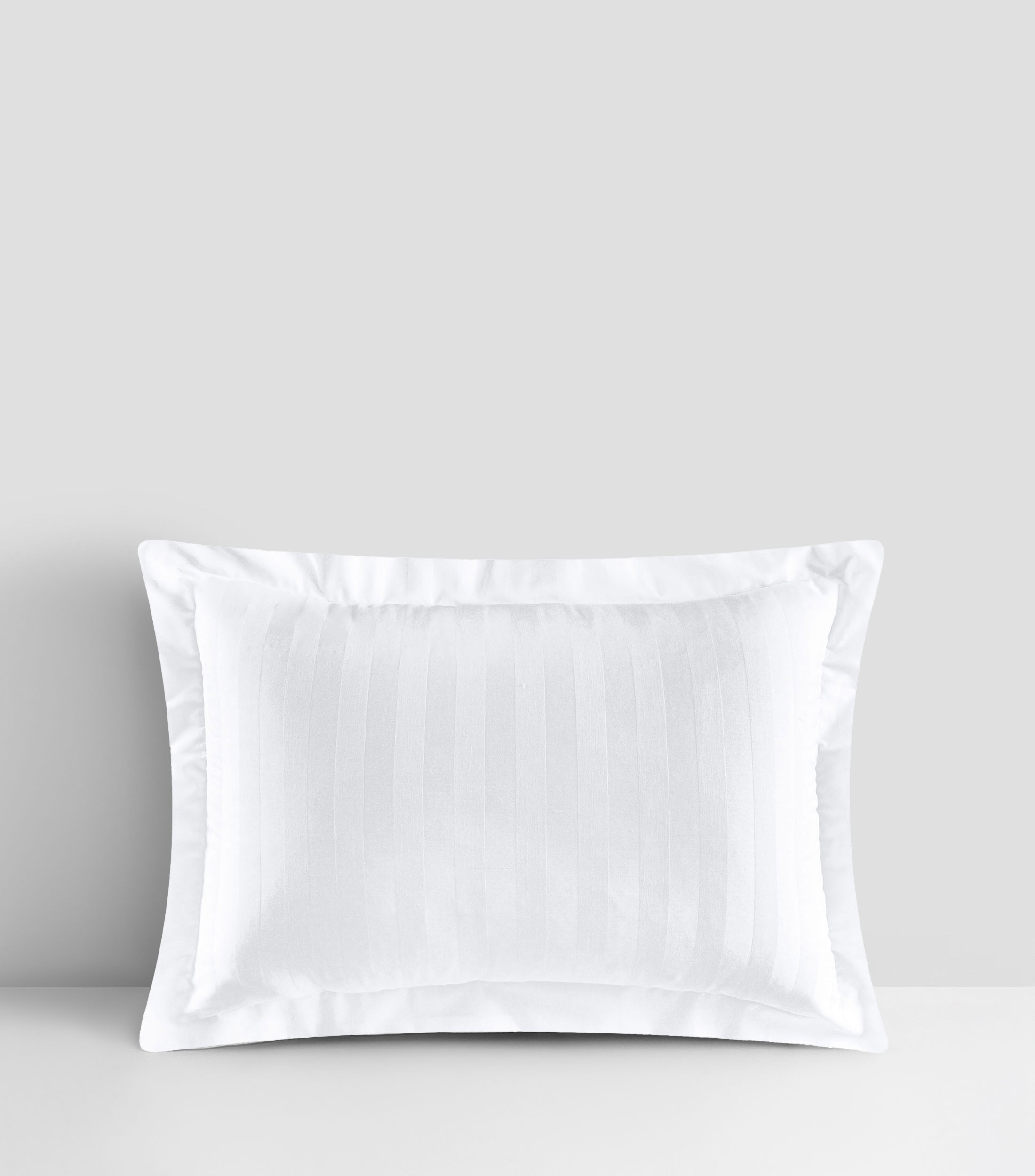 Funda decorativa para almohada King Size Blanco