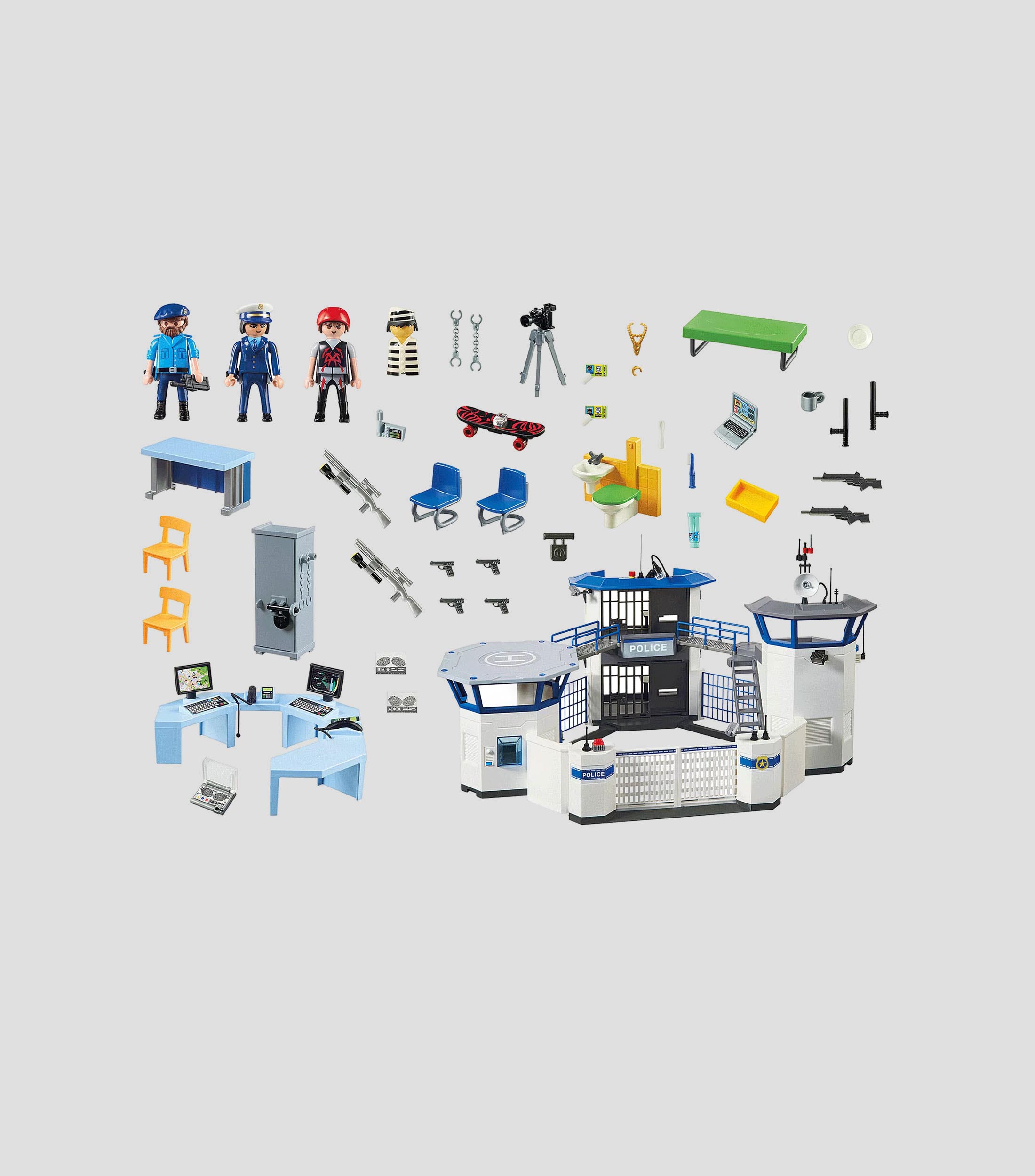 Playset, Comisaría de Policía con Prisión