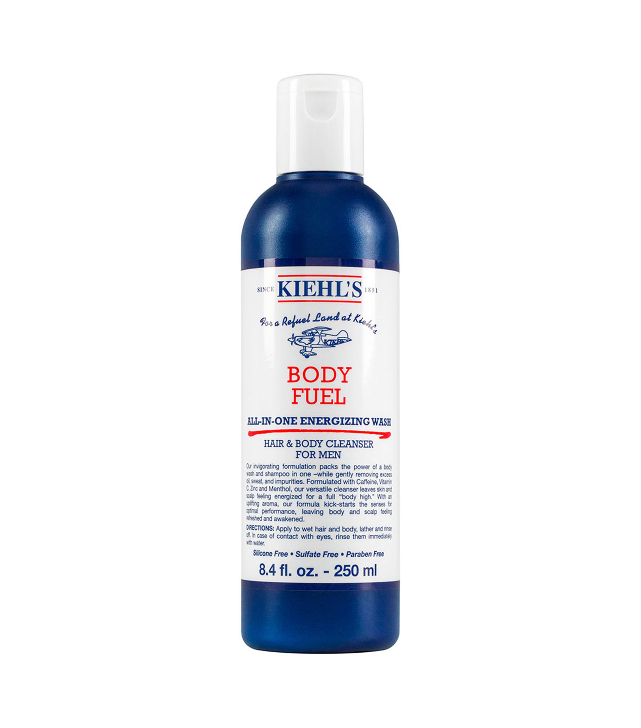 Shampoo corporal Body Fuel Wash, 250 ml