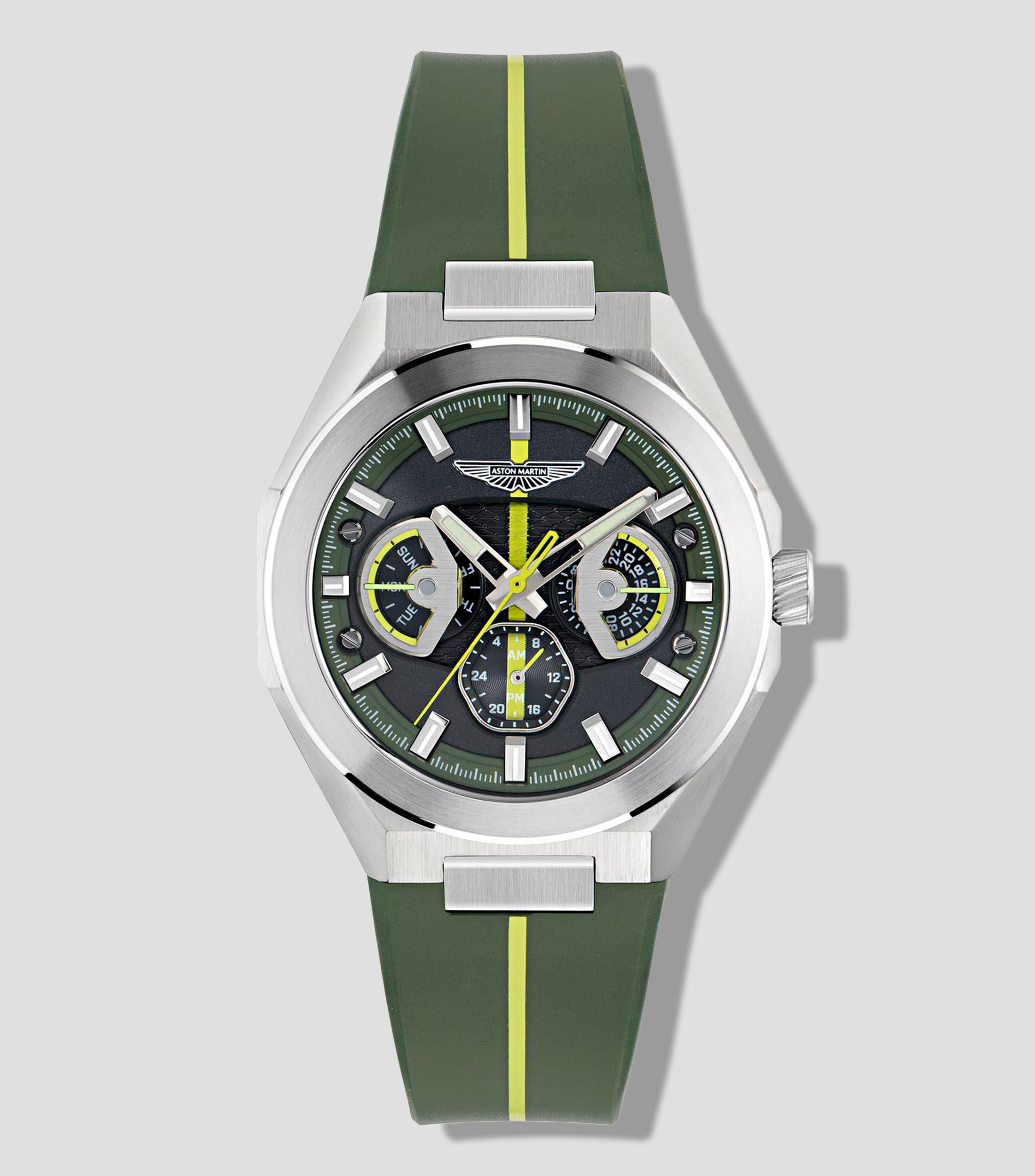 Reloj para Hombre Lagonda Thrill Deportivo, Verde, Plateado
