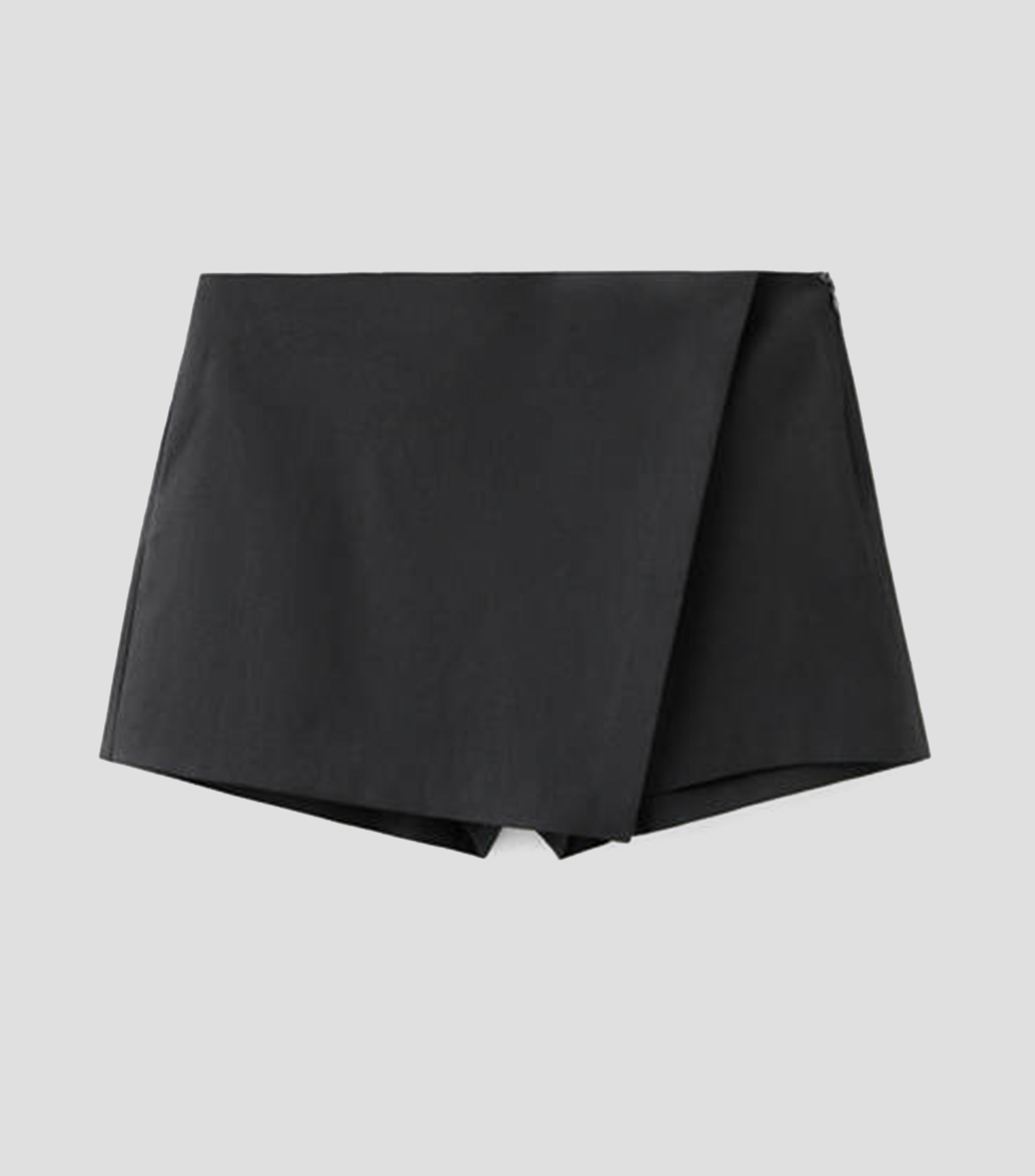 Falda Short corta recta lisa Mujer