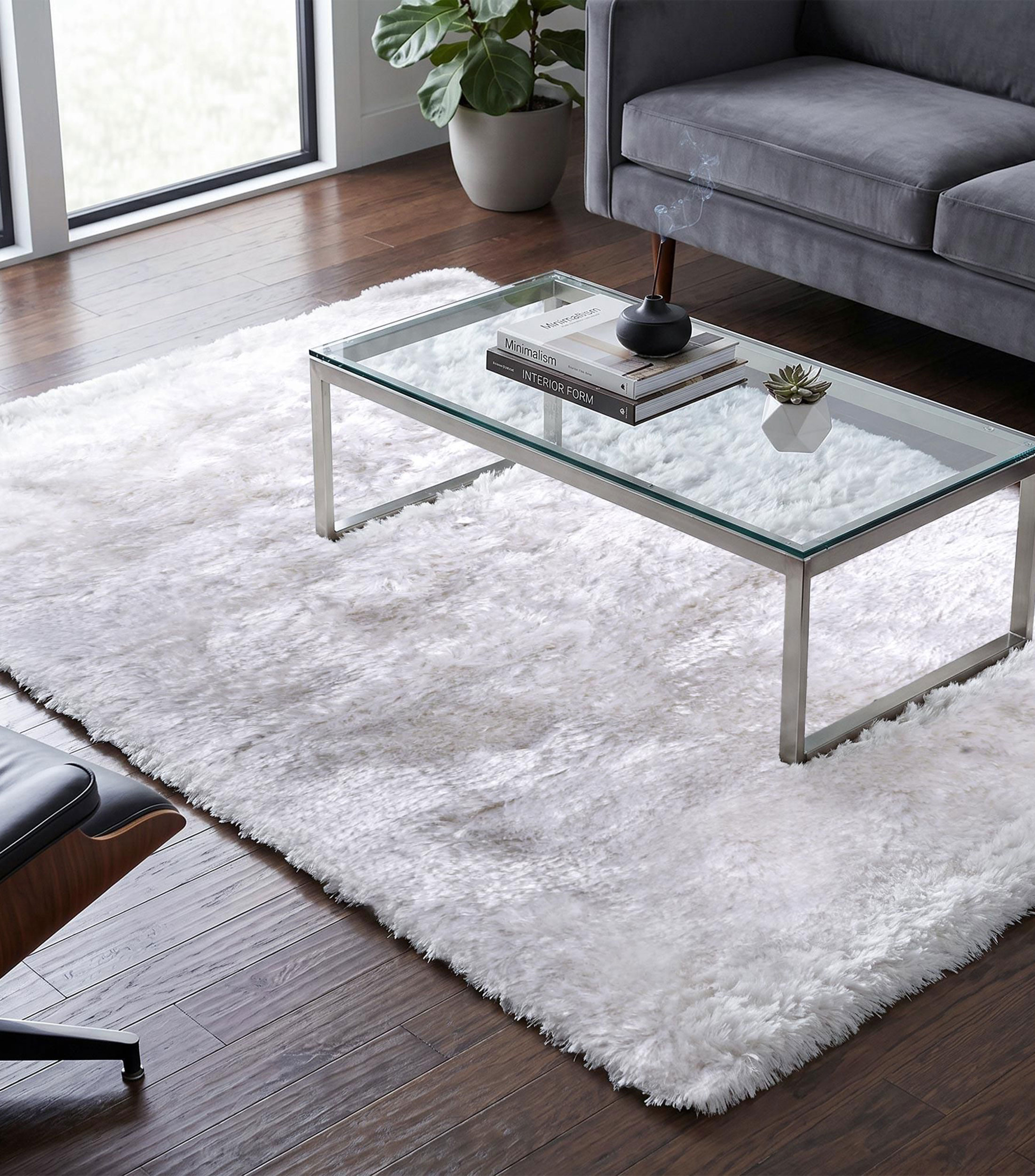 Tapete decorativo Glaciar en poliéster 105 x 70 cm