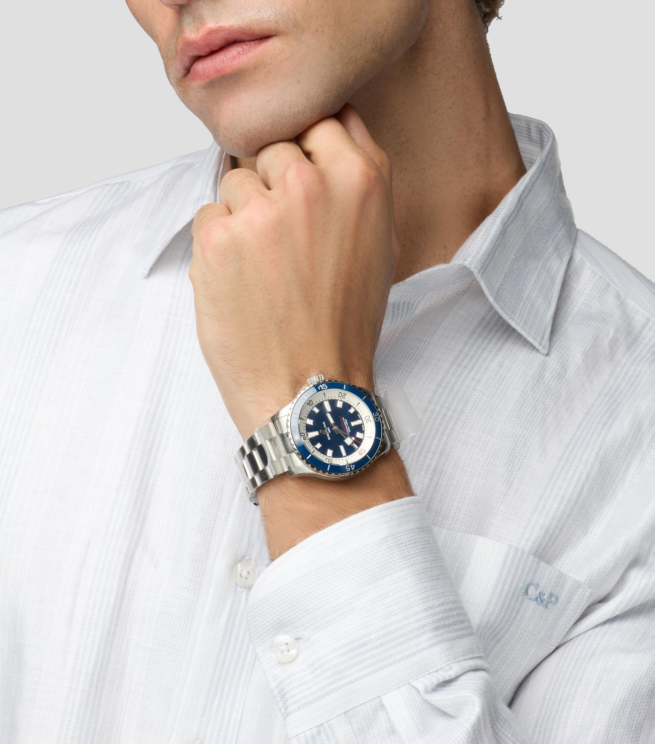 Reloj para Hombre Superocean Automatic casual, plateado