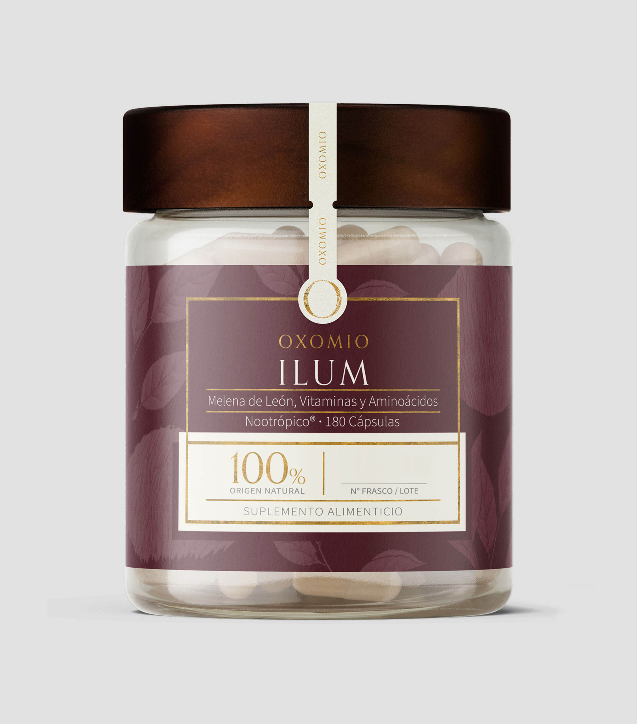 Ilum - Focus, Mezcla nootrópica 180 cápsulas