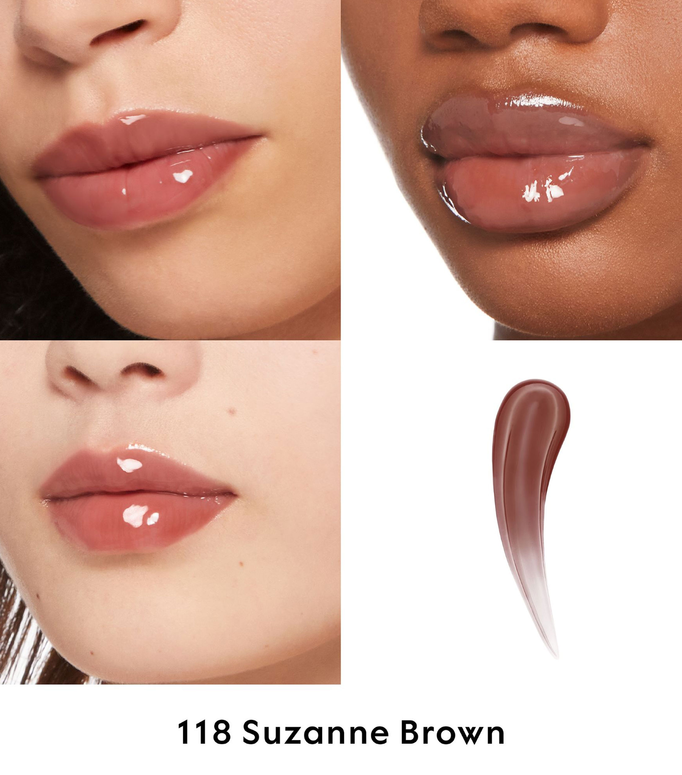 Set 3 brillos labiales Mujer