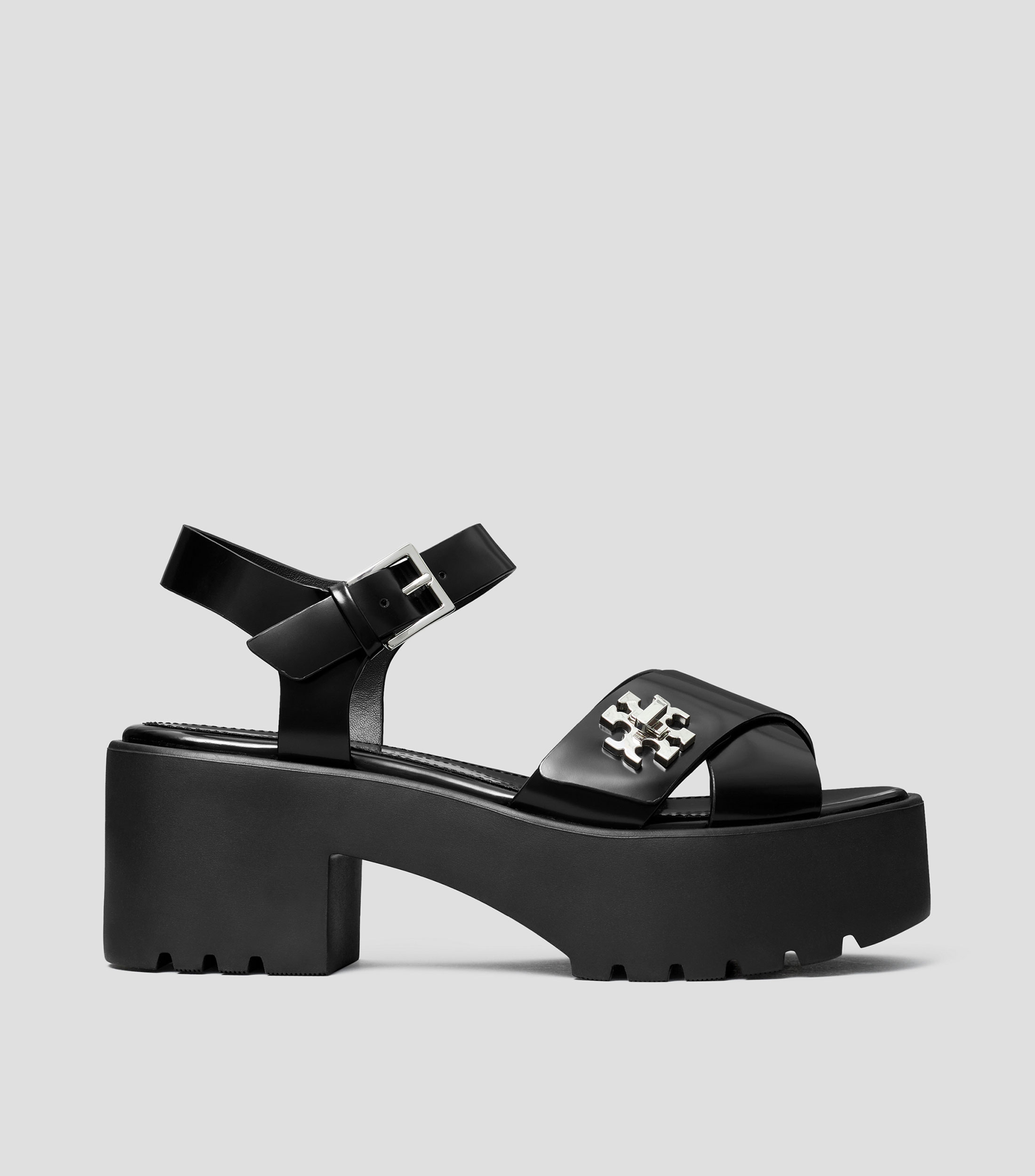 Sandalias con tacón T Lock Lug