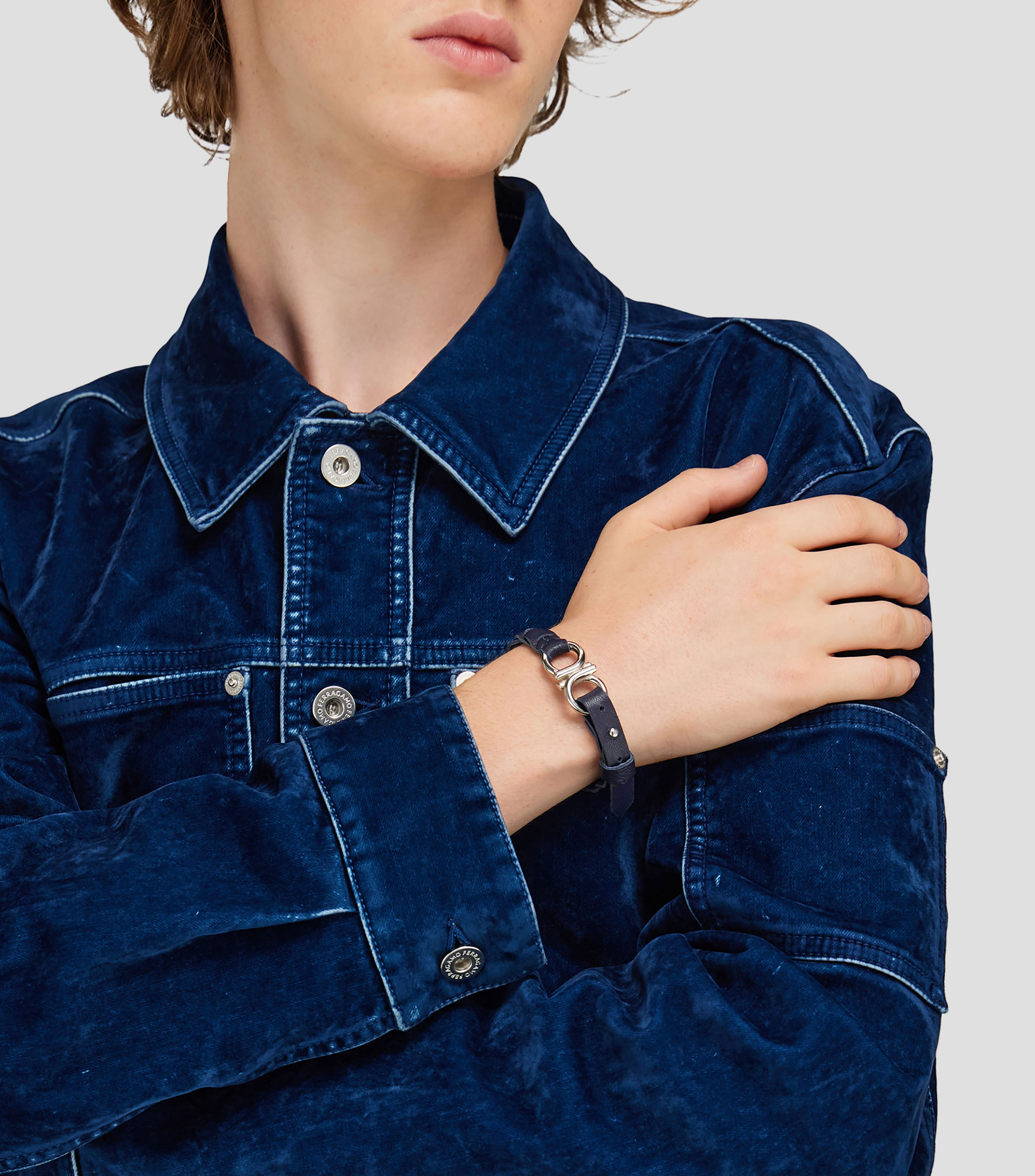 Pulsera azul Hombre