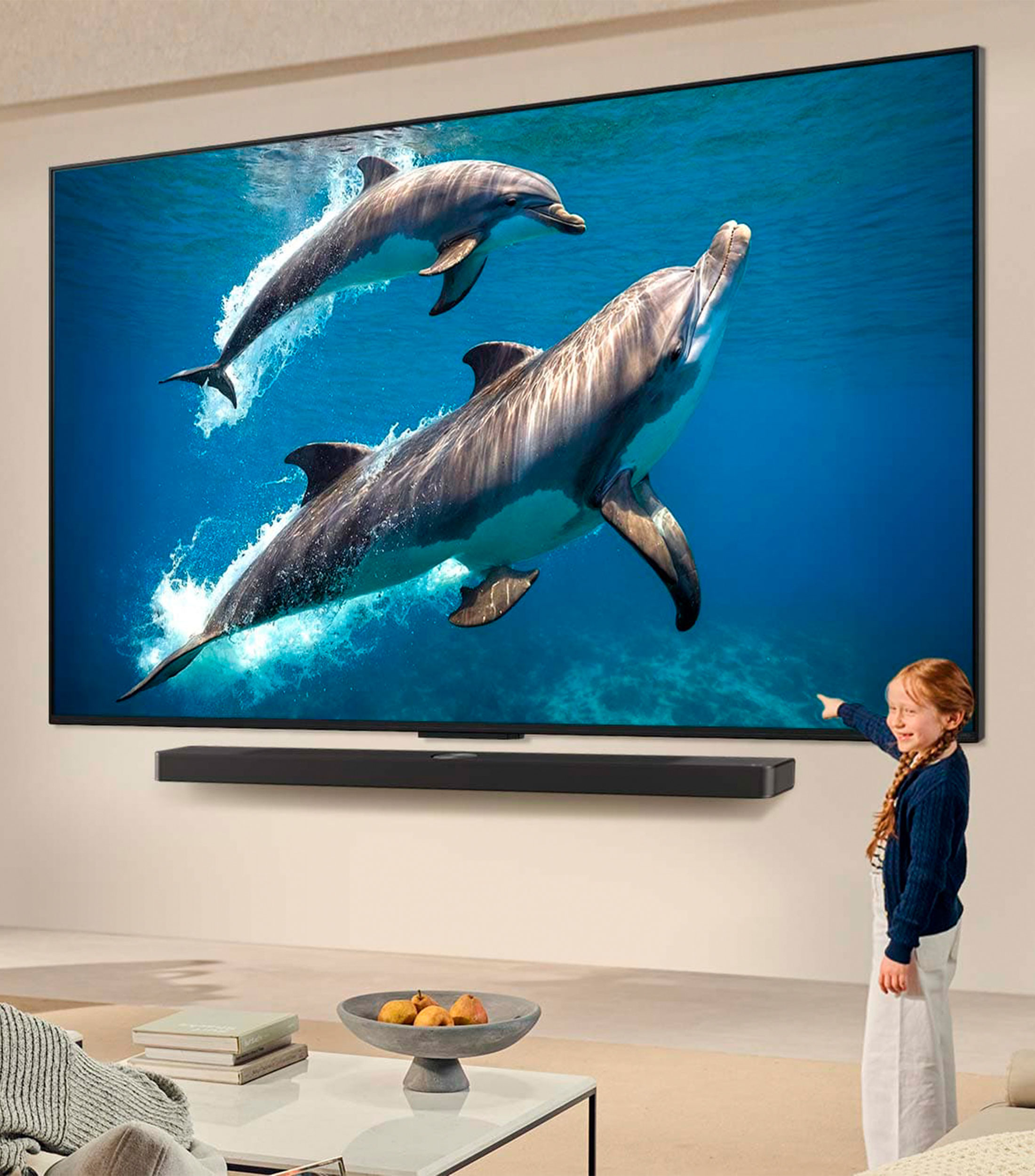 Pantalla 65 pulgadas Plana QNED AI QNED82 4K SMART TV 2025