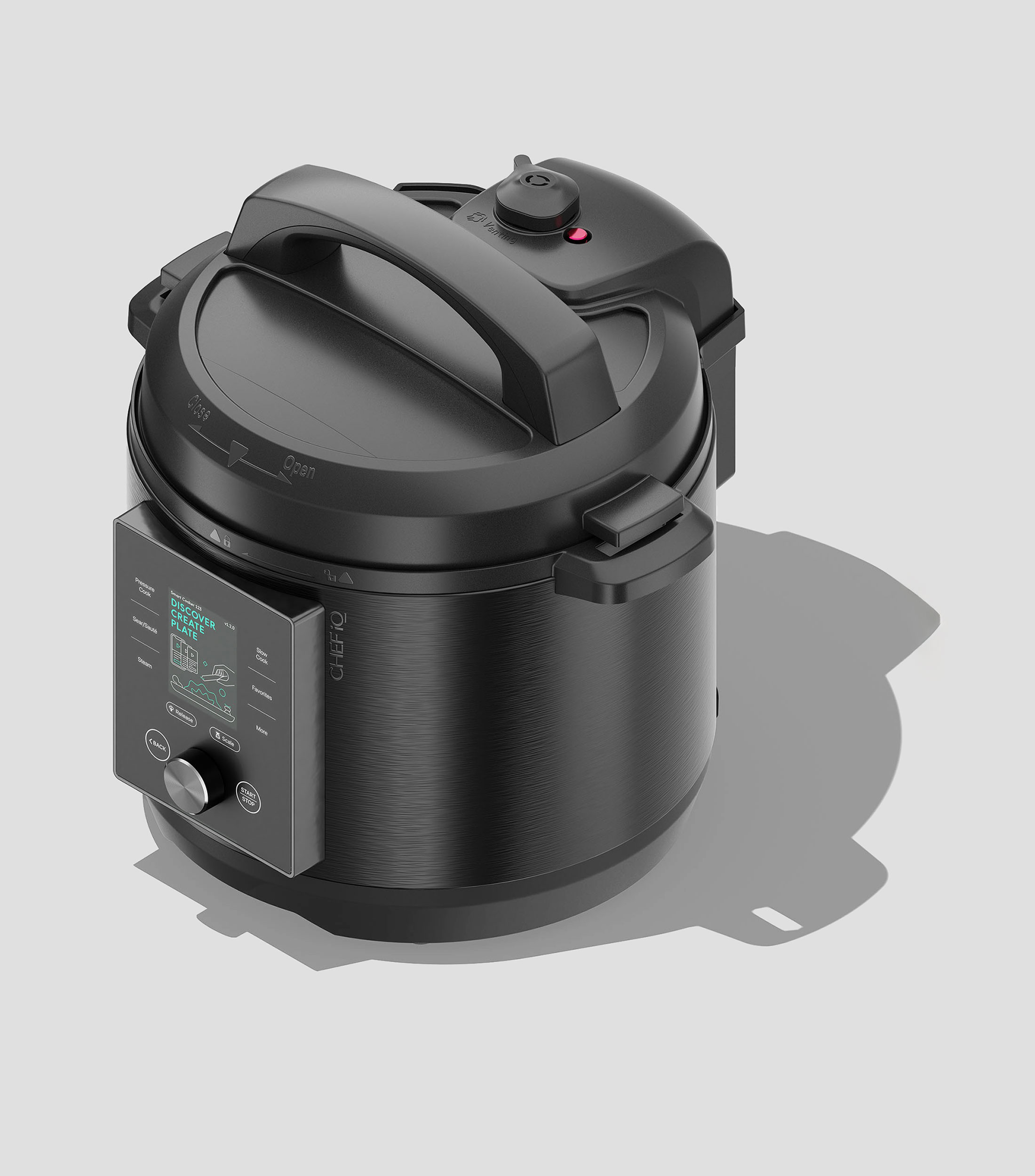 Olla Eléctrica de cocción inteligente en acero 5.7 L