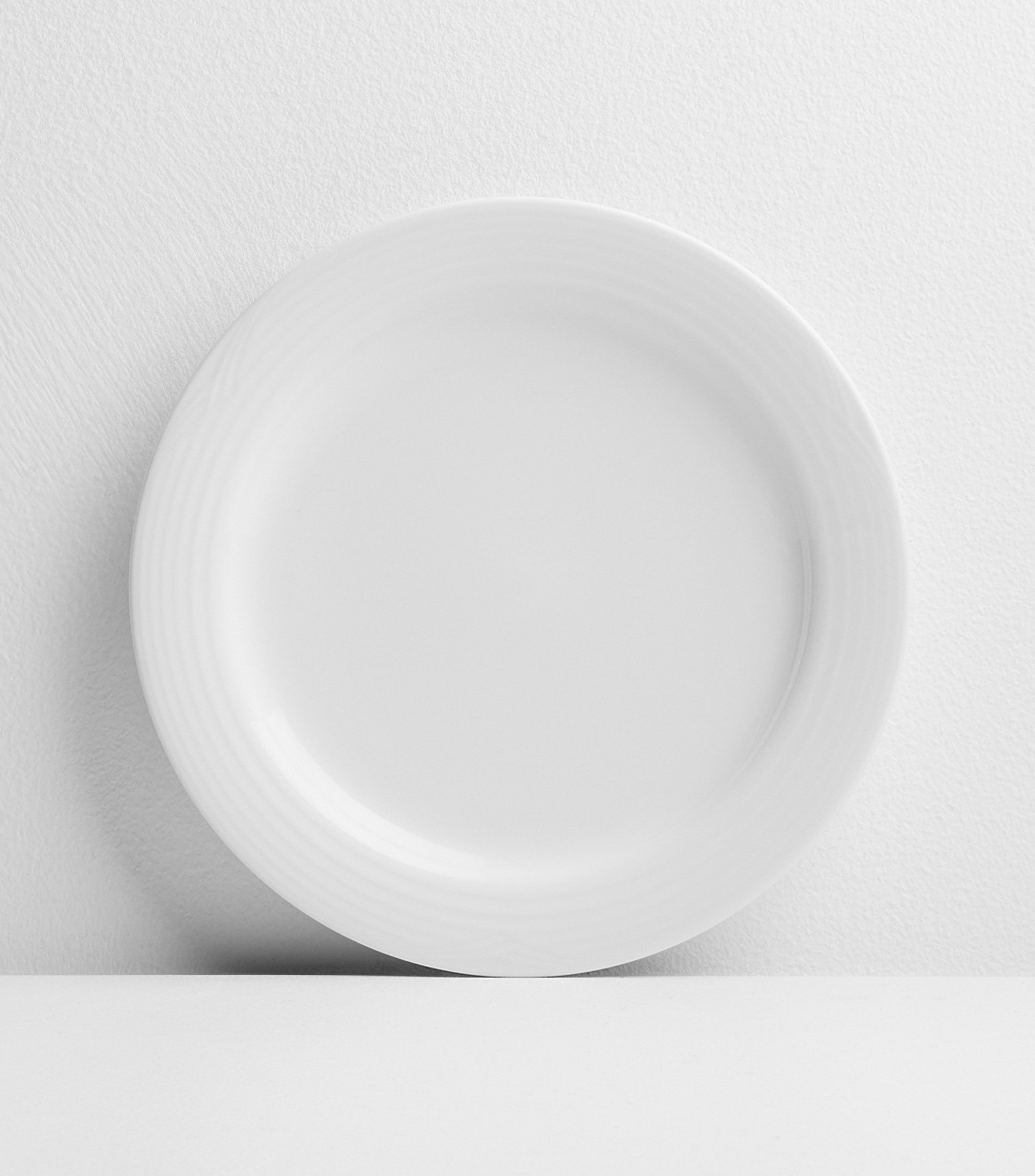 Plato para Ensalada Arctic White