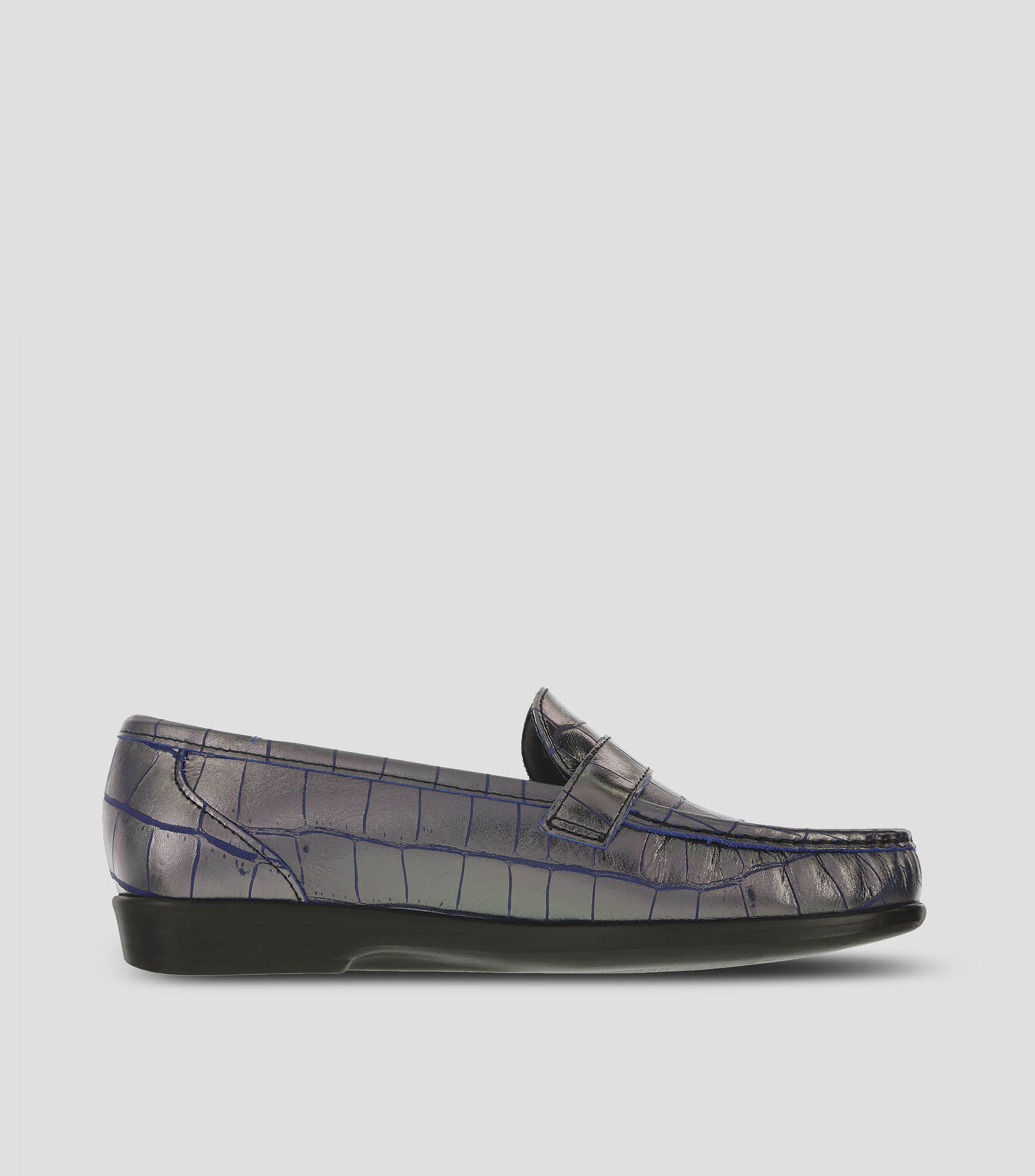 Mocasines en piel Mujer