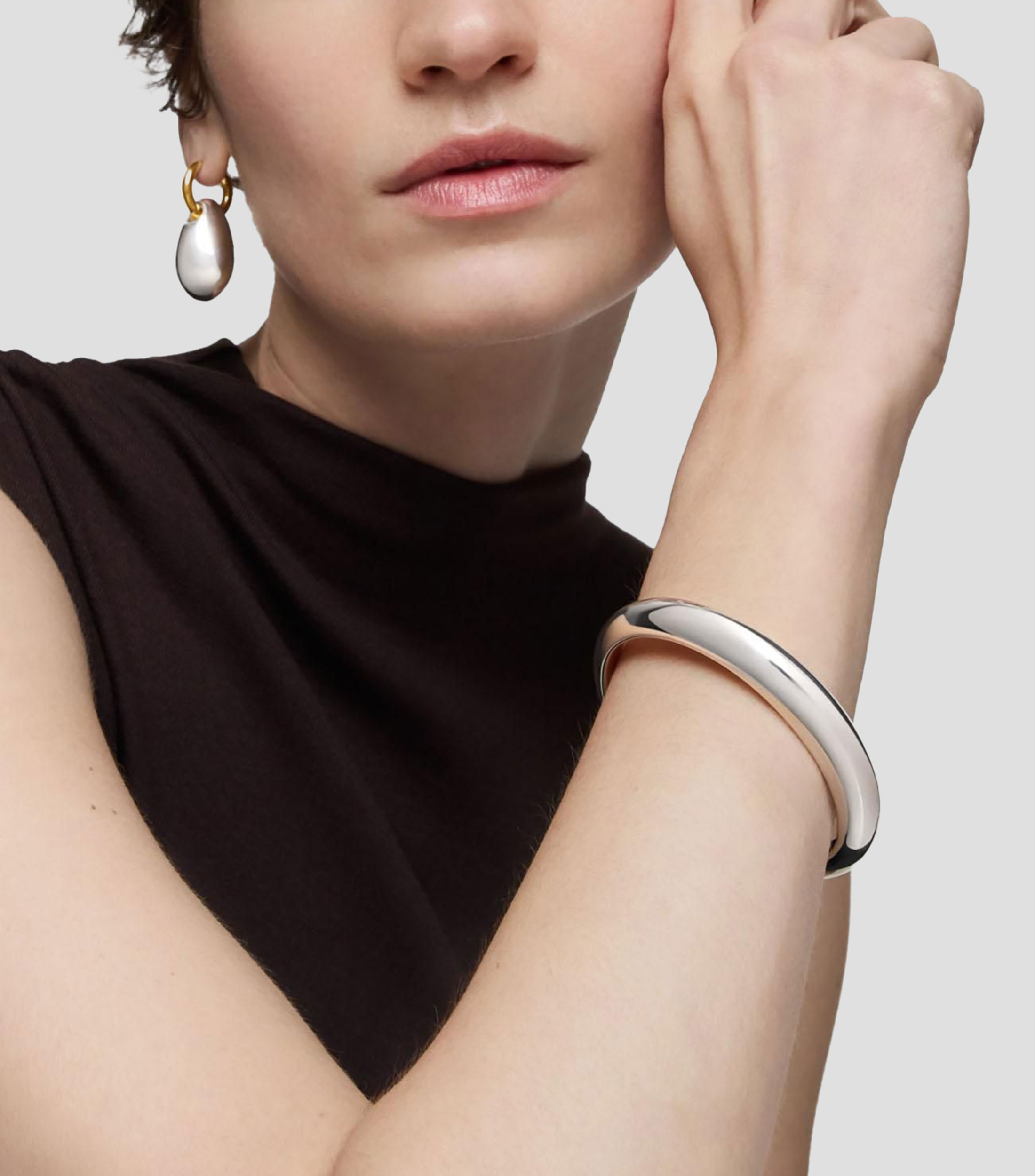 Pulsera en plata Warm Mujer