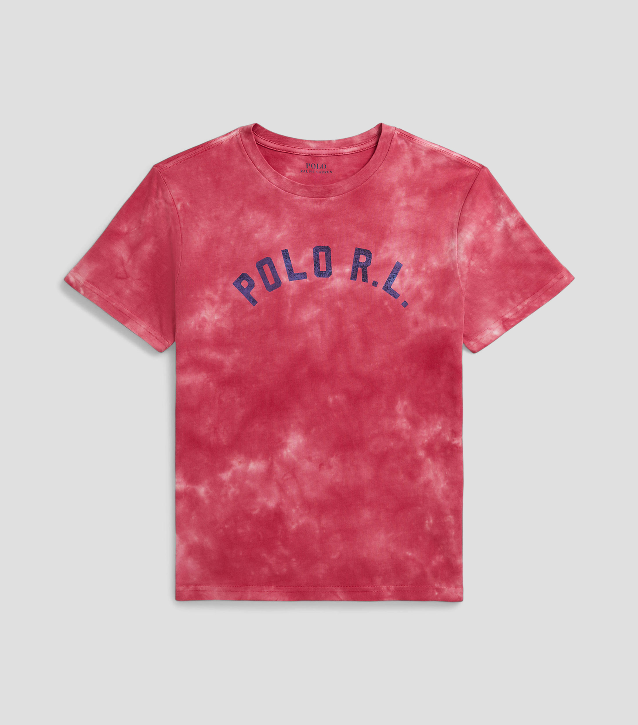 Playera de cuello redondo con manga corta estampada Niño