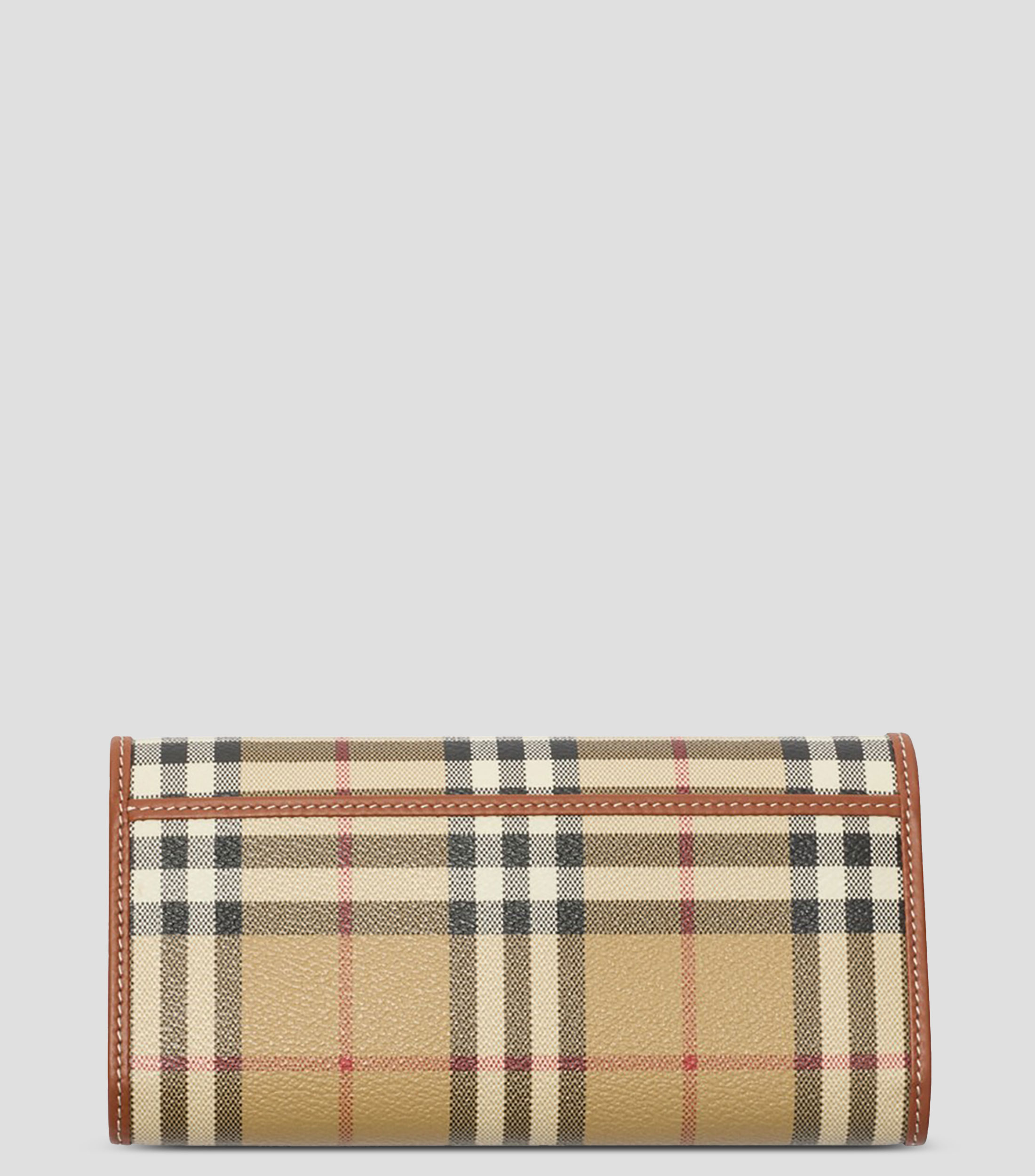 Cartera continental Check Mujer