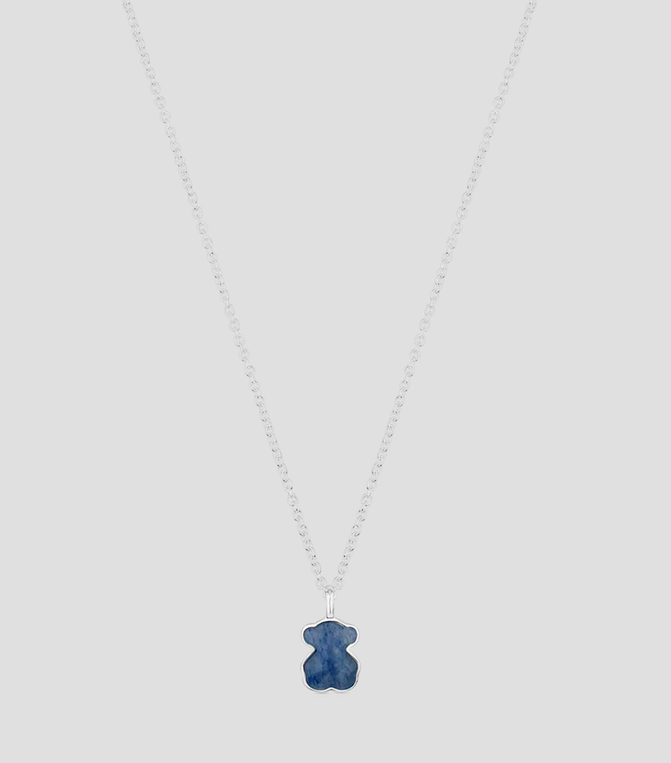 Dije en Plata .925 New Color con cuarzo Mujer