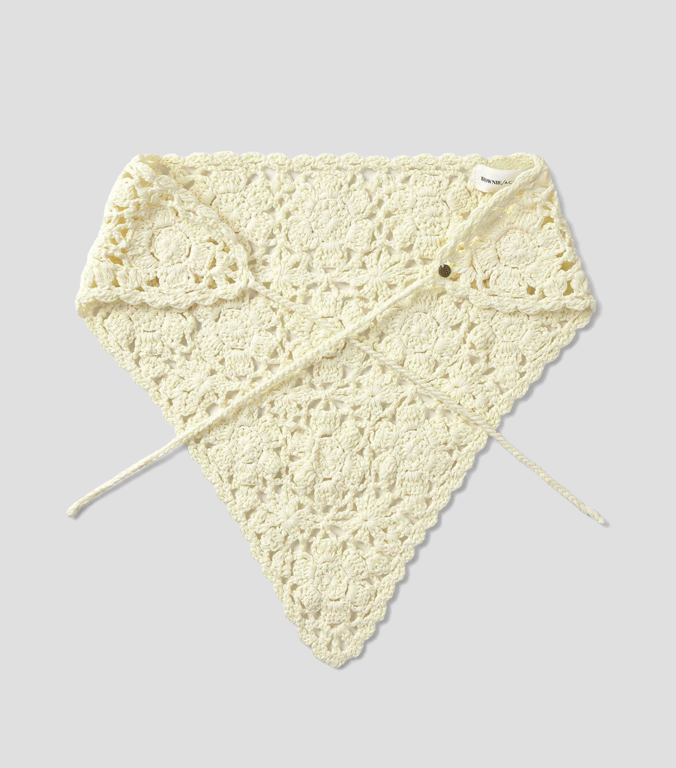 Pañuelo de algodón liso Mujer
