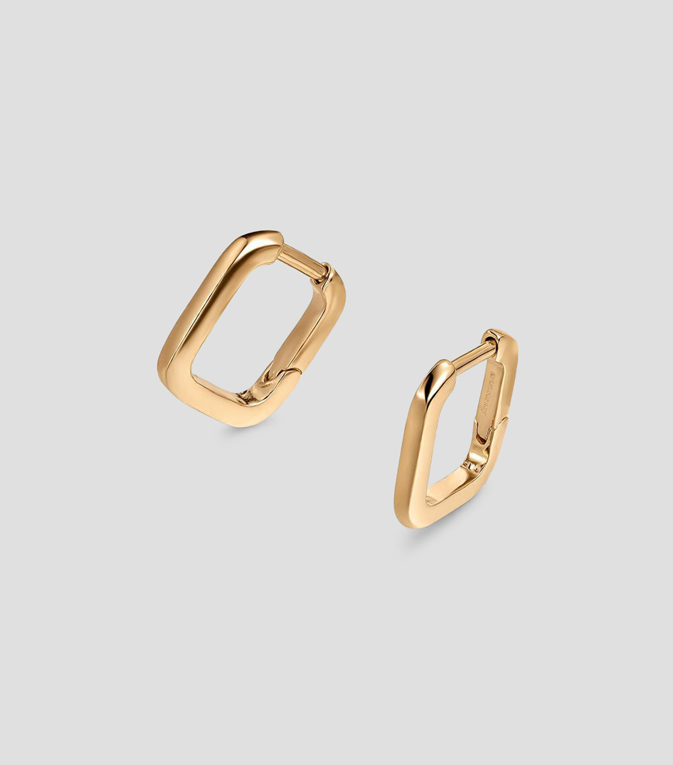 Pendientes en plata .925 cuadrados Mujer