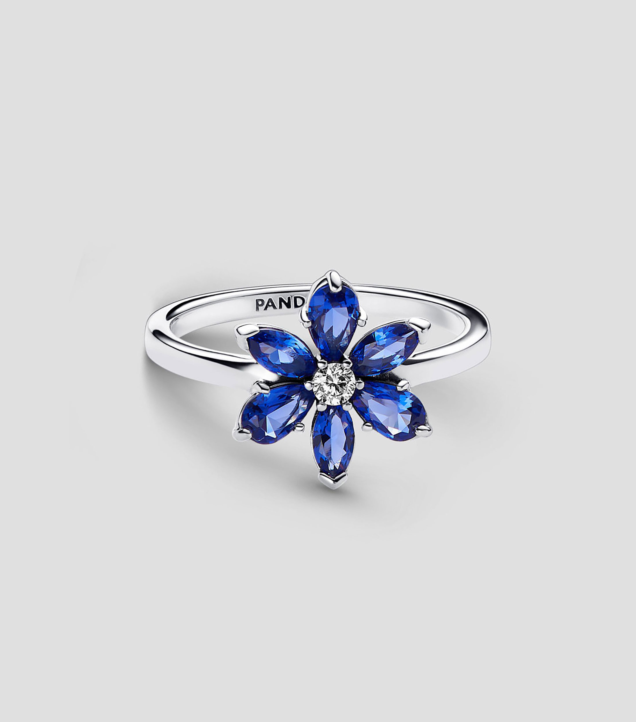 Anillo en plata Herbarium con zirconia cúbica Mujer