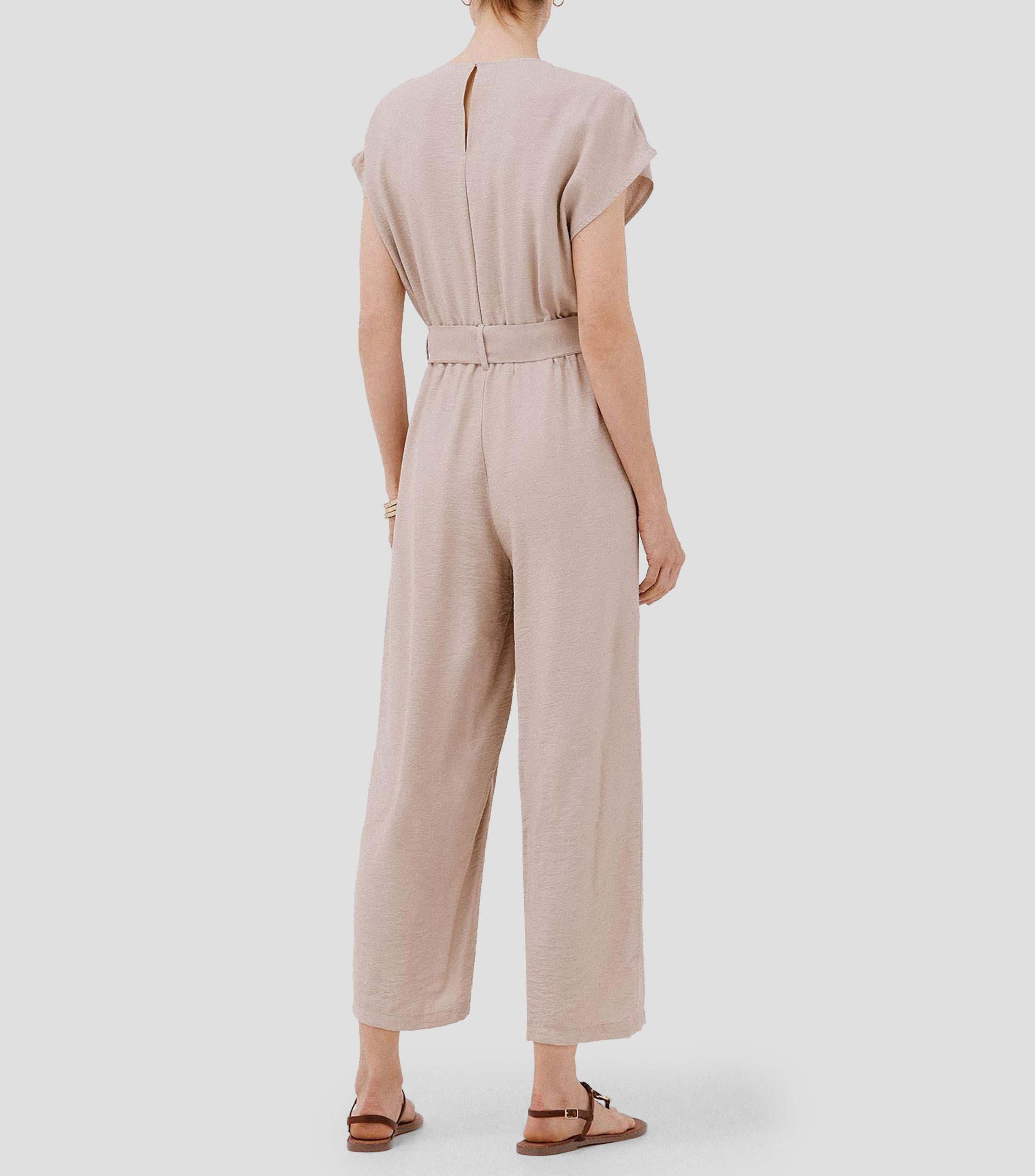 Jumpsuit de corte recto Mujer