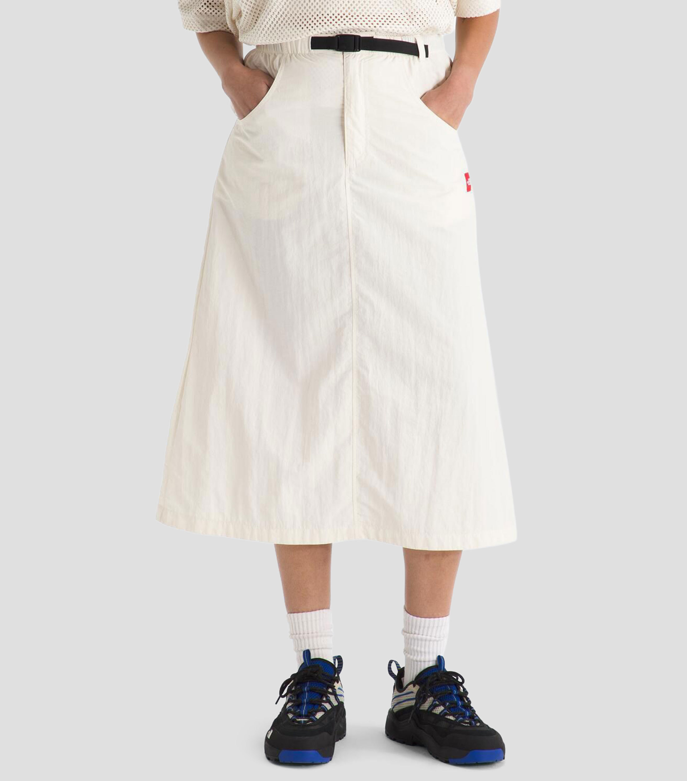 Falda Red Box Nylon Belted Mujer
