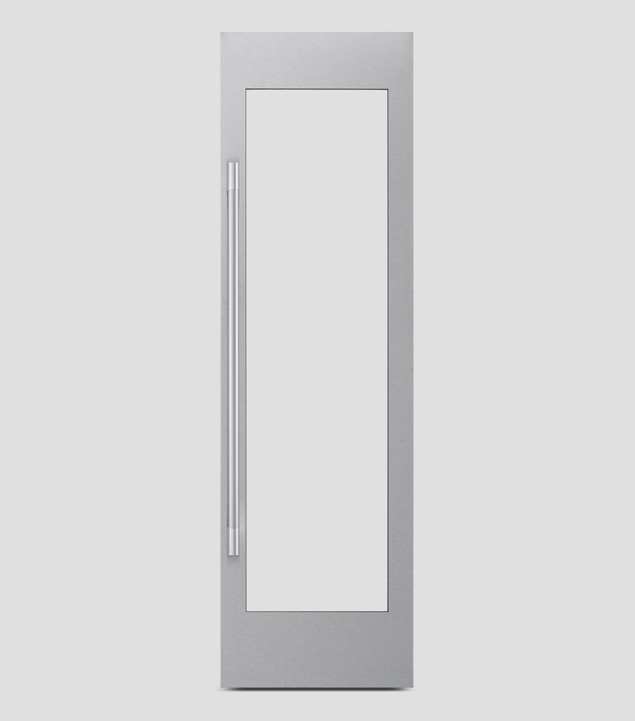 Kit panel de acero inoxidable de 24" apertura derecha