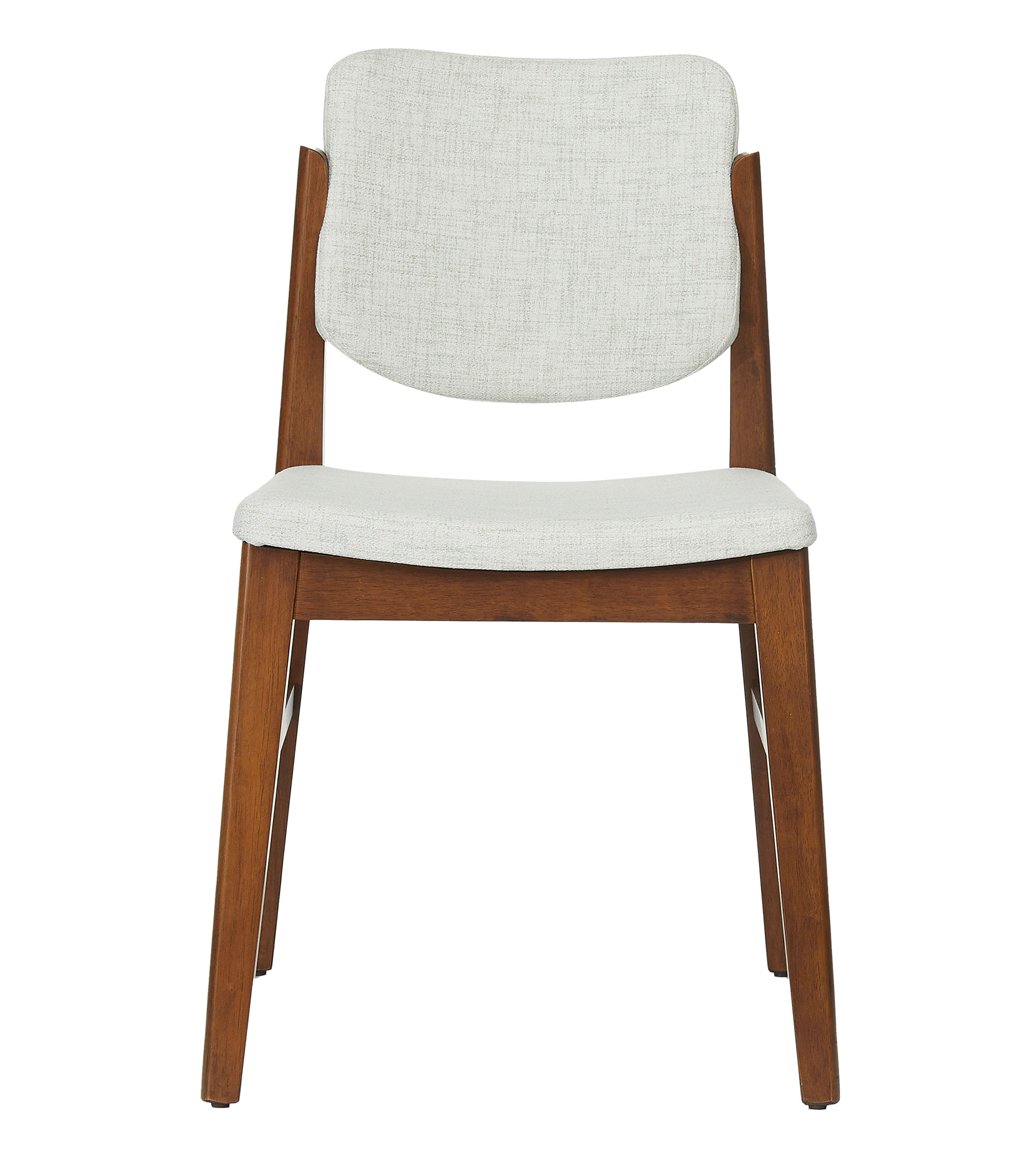 Silla Zoe en nogal gris perla