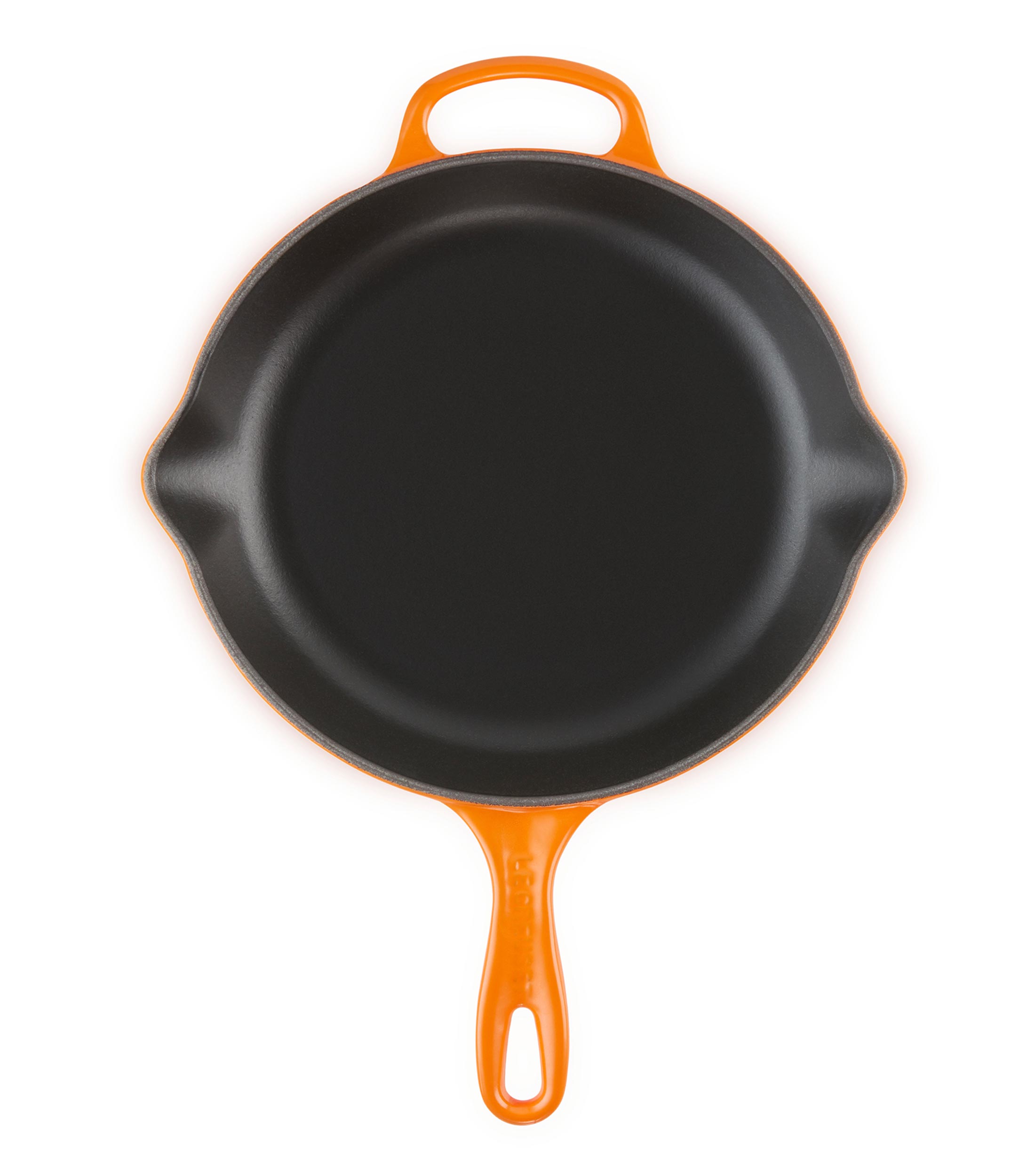 Sartén en hierro colado esmaltado Skillet 26 cm Naranja flame