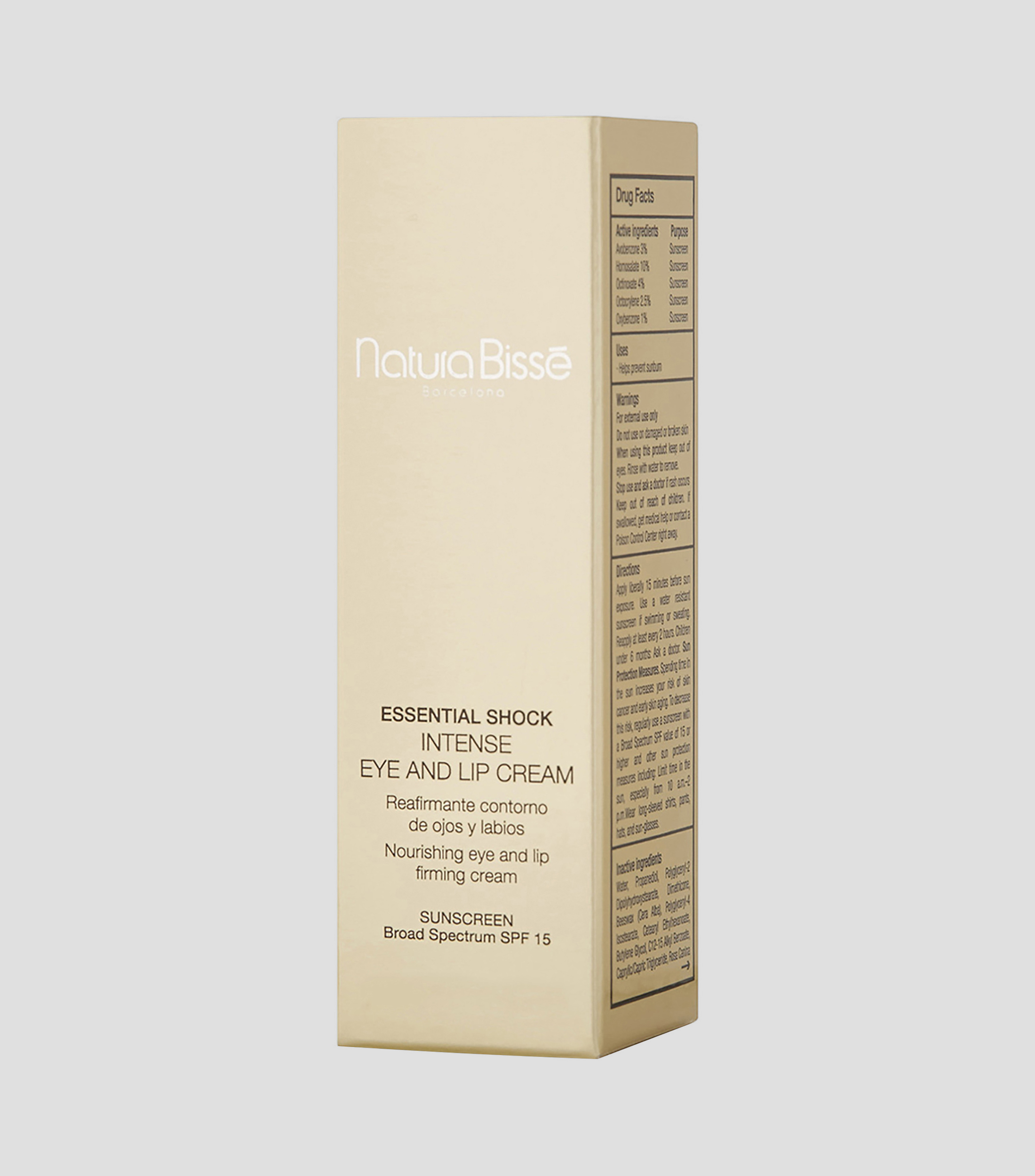 Crema para ojos y labios Essential Shock Intense Eye & Lip Treatment SPF15, 15 ml