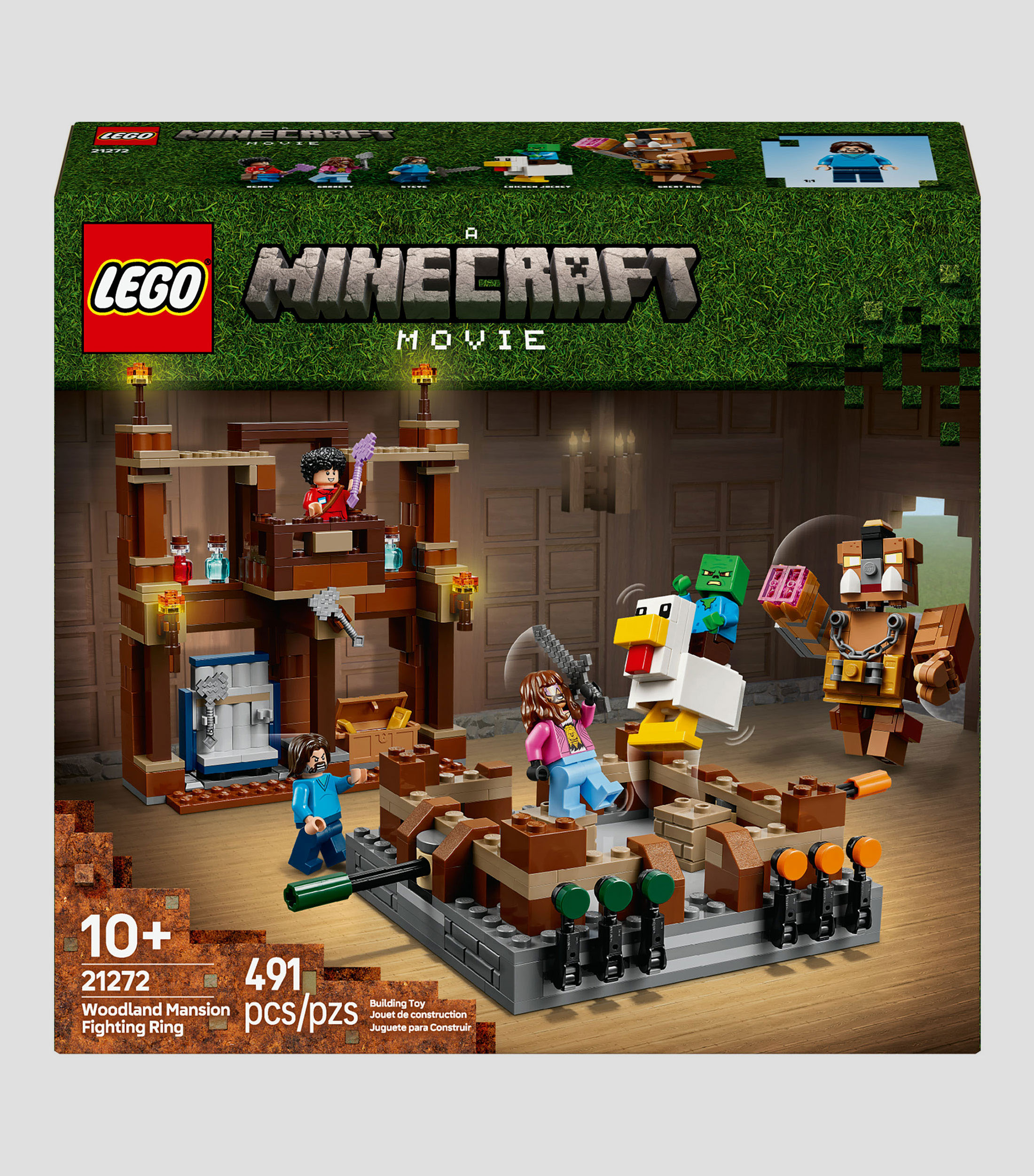 Lego Minecraft El Ring de Combate de la Mansión del Bosque 21272