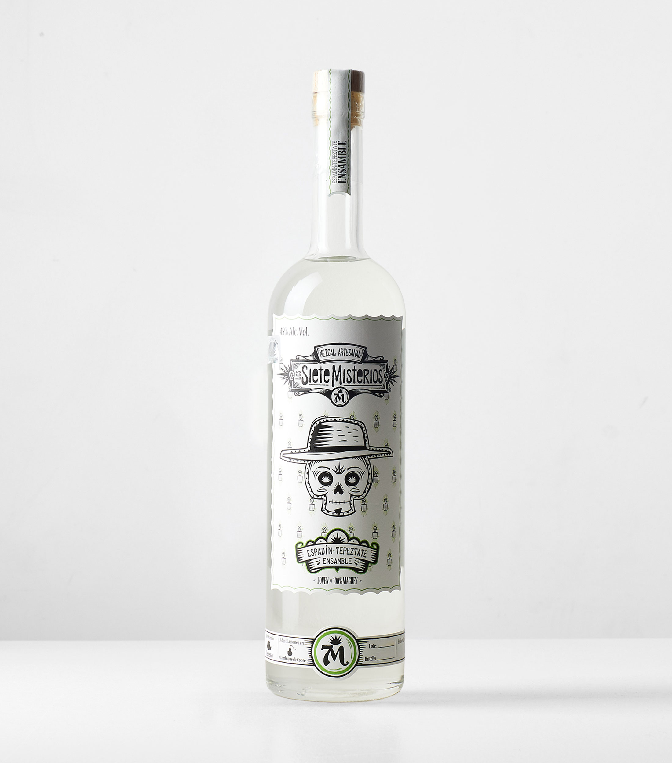 Mezcal Los Siete Misterios Ensamble Espadin-Tepeztate, 750 ml