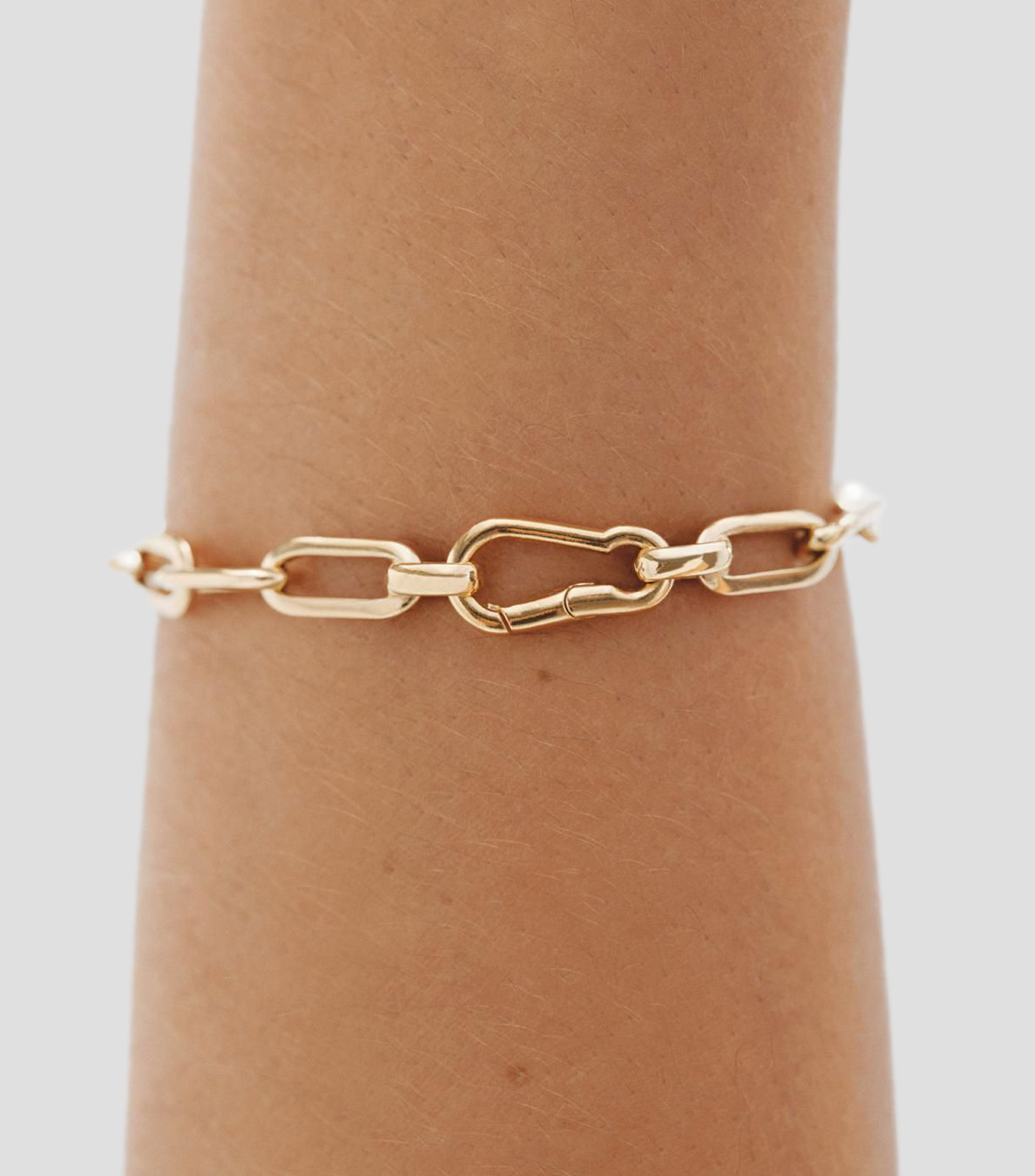 Charm de mosquetón en plata .925 Cul de Sac Mujer