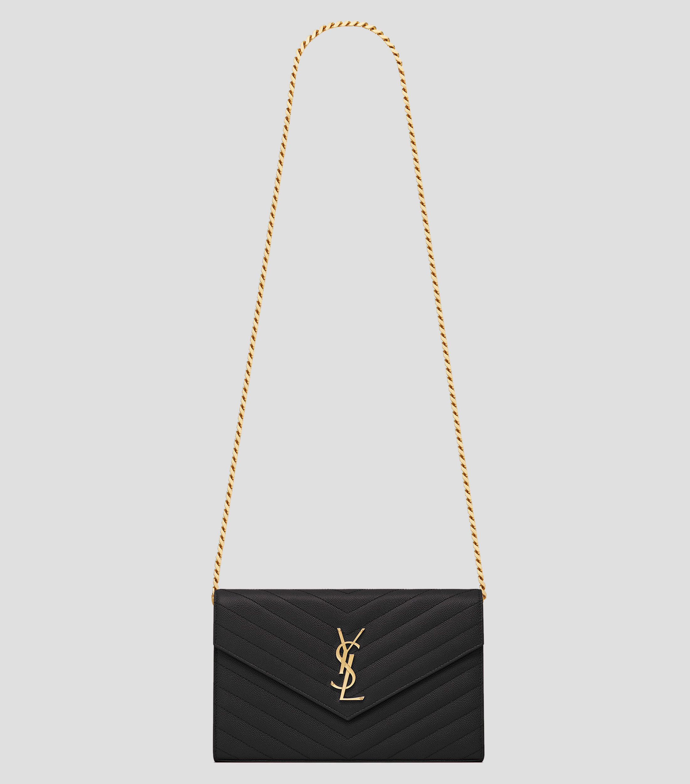 Cartera en piel capitoneada Mujer