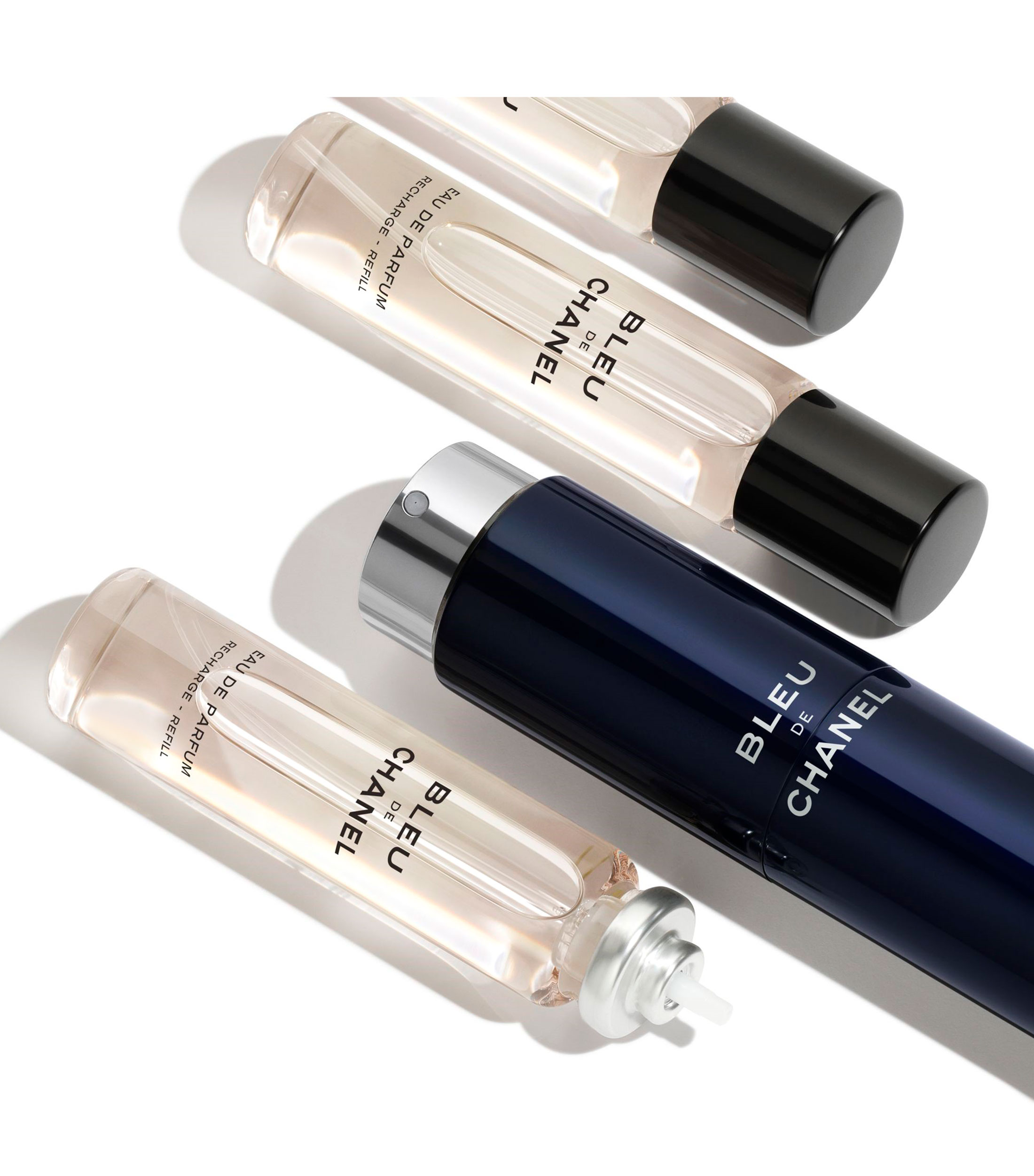 CHANEL BLEU DE CHANEL EAU DE PARFUM TWIST AND SPRAY, 3 X 20 ML