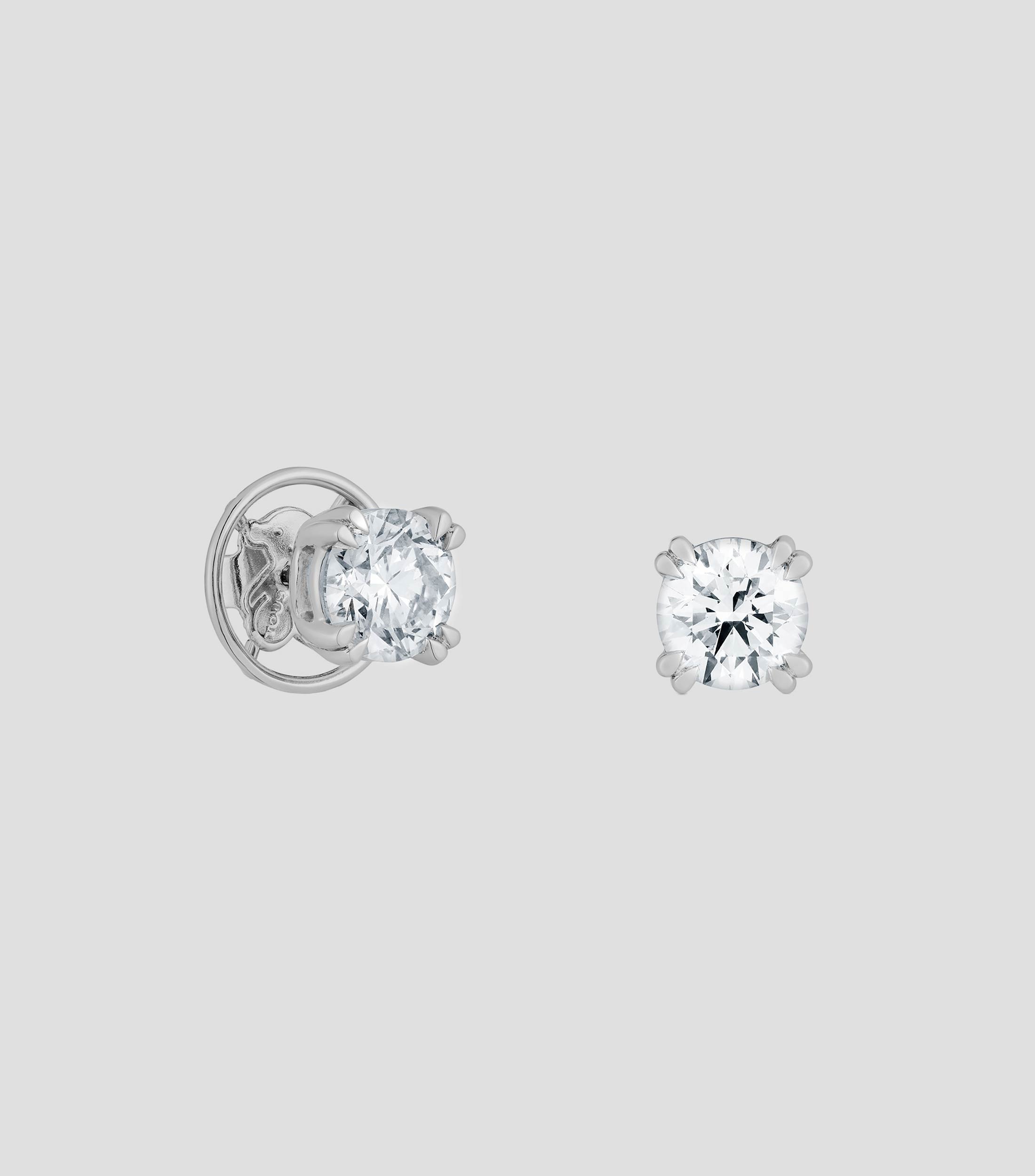 Pendientes Essentials con Diamantes Mujer