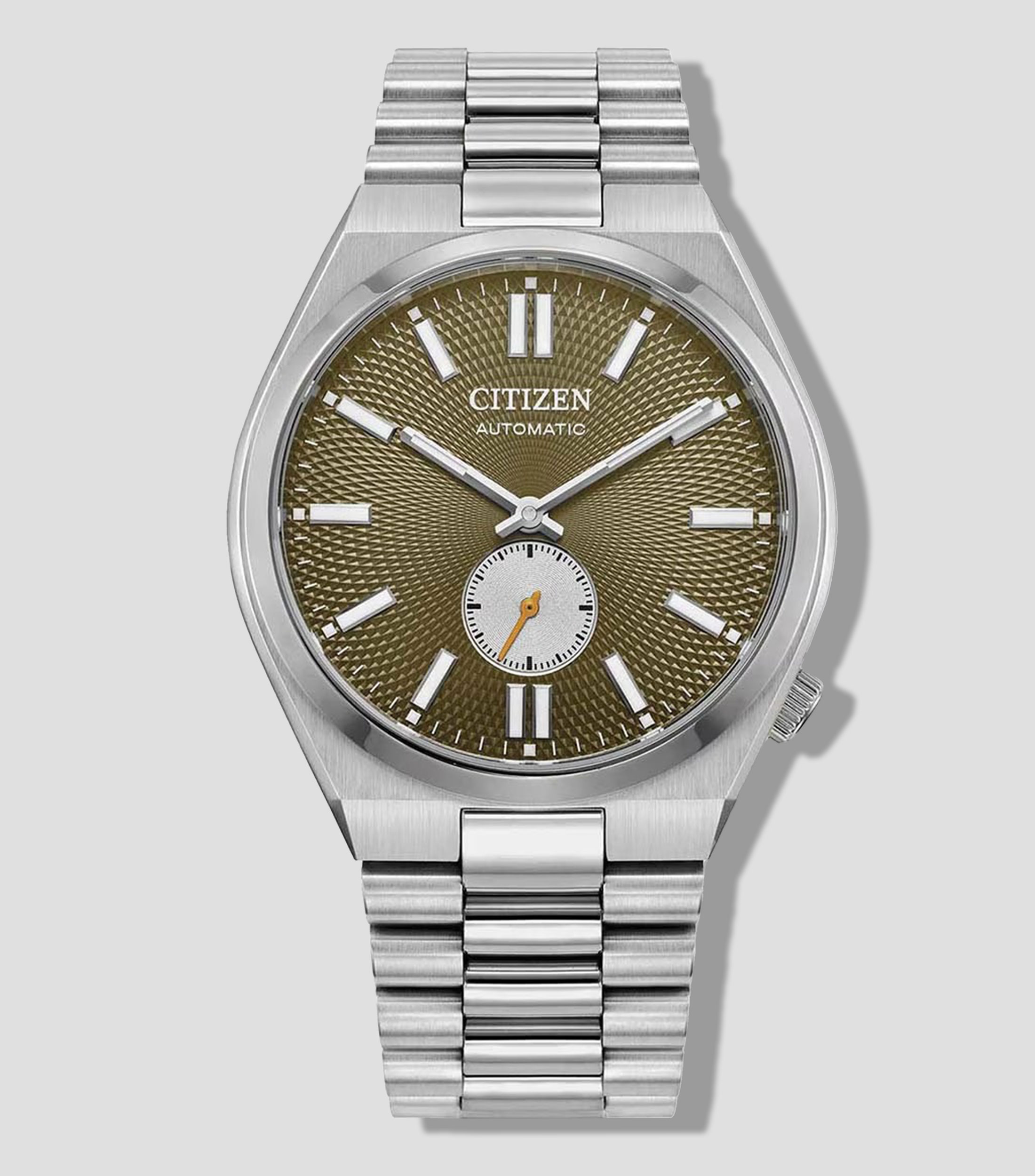 Reloj para hombre Tsuyosa Small Second Auto De Vestir, Plateado