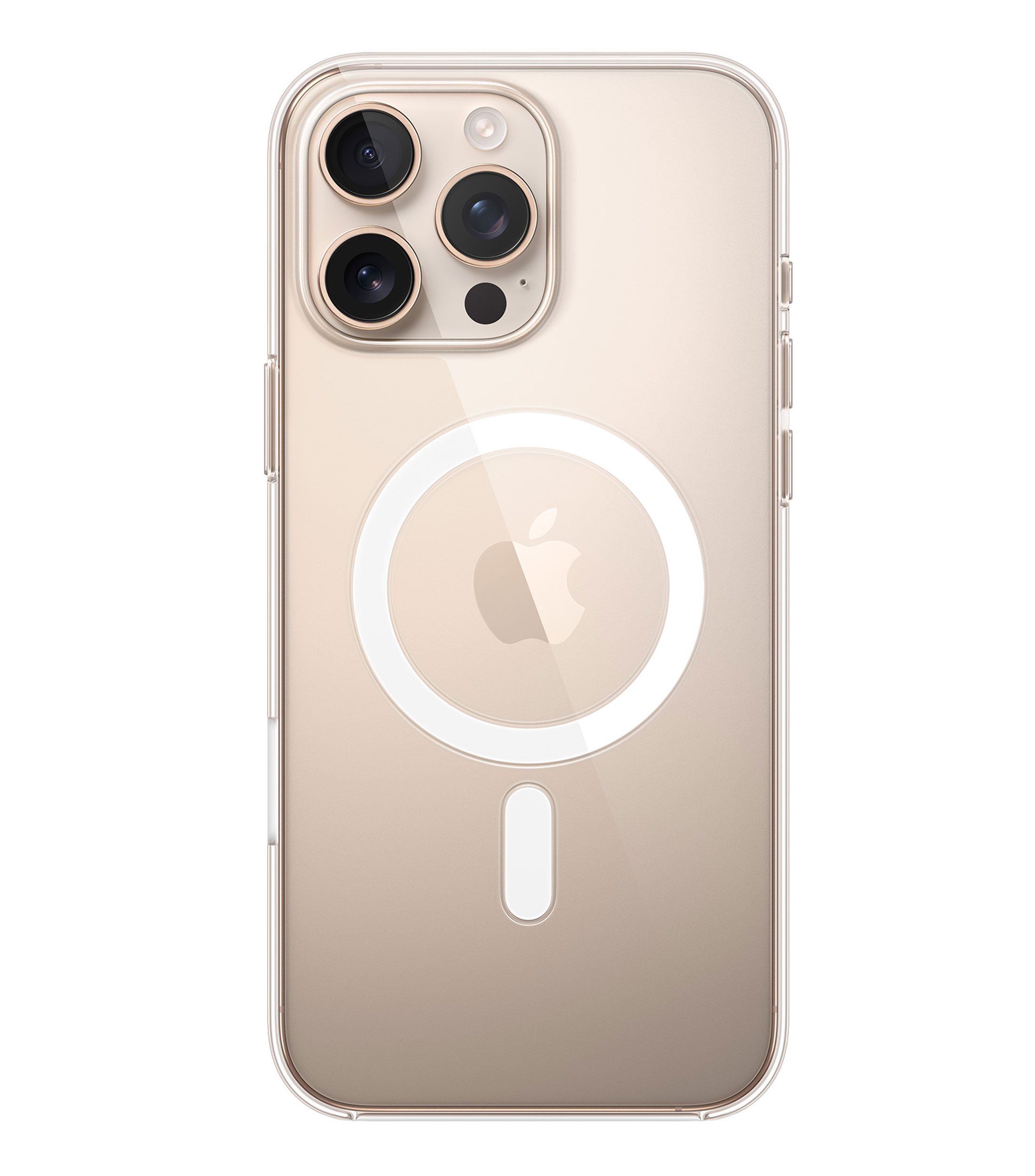 Funda iPhone 16 Pro Max transparente con MagSafe