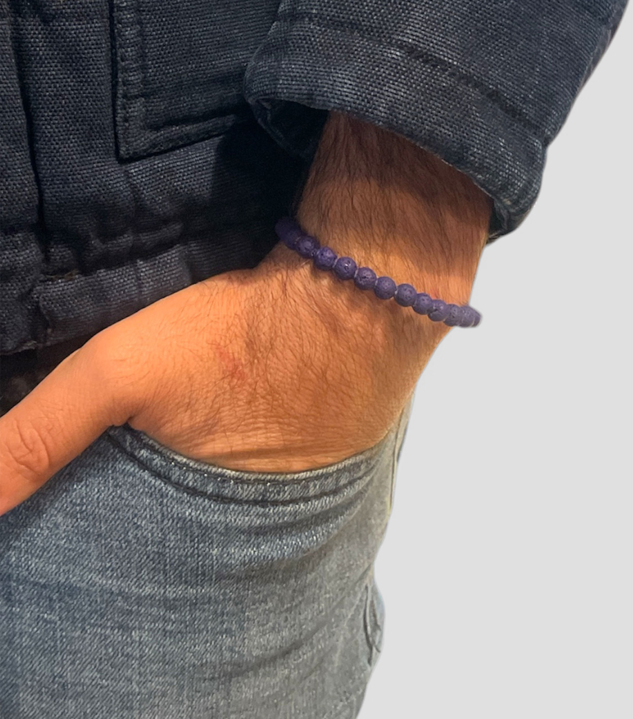 Brazalete Purple Volcanic Hombre